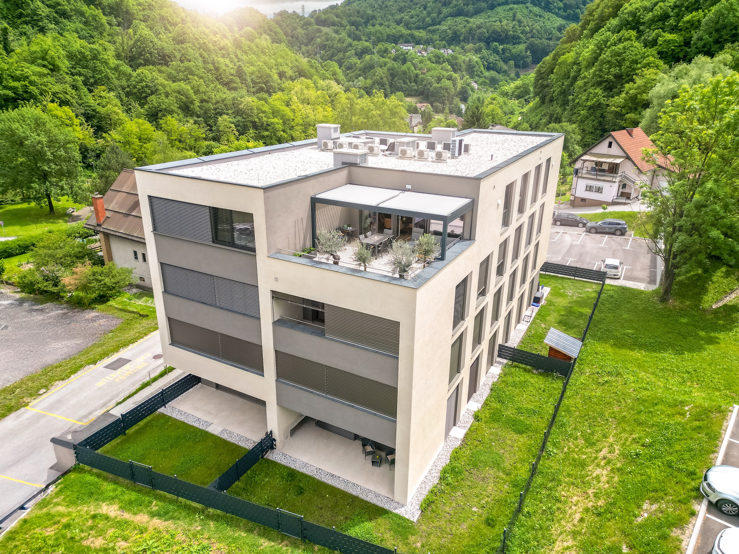 Project lamella pergola ŠB Hrastnik