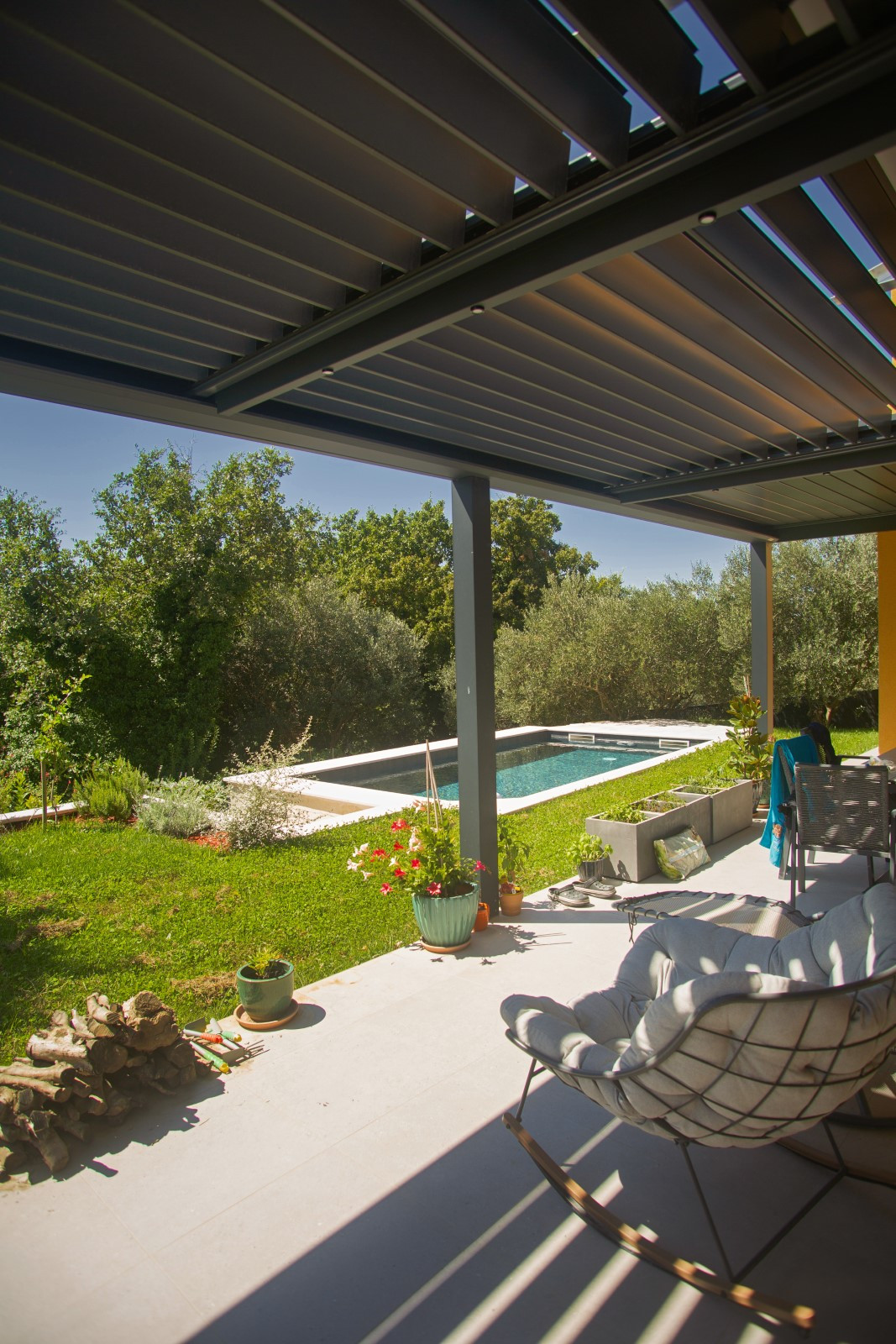 Project lamella pergola Stergar Koper