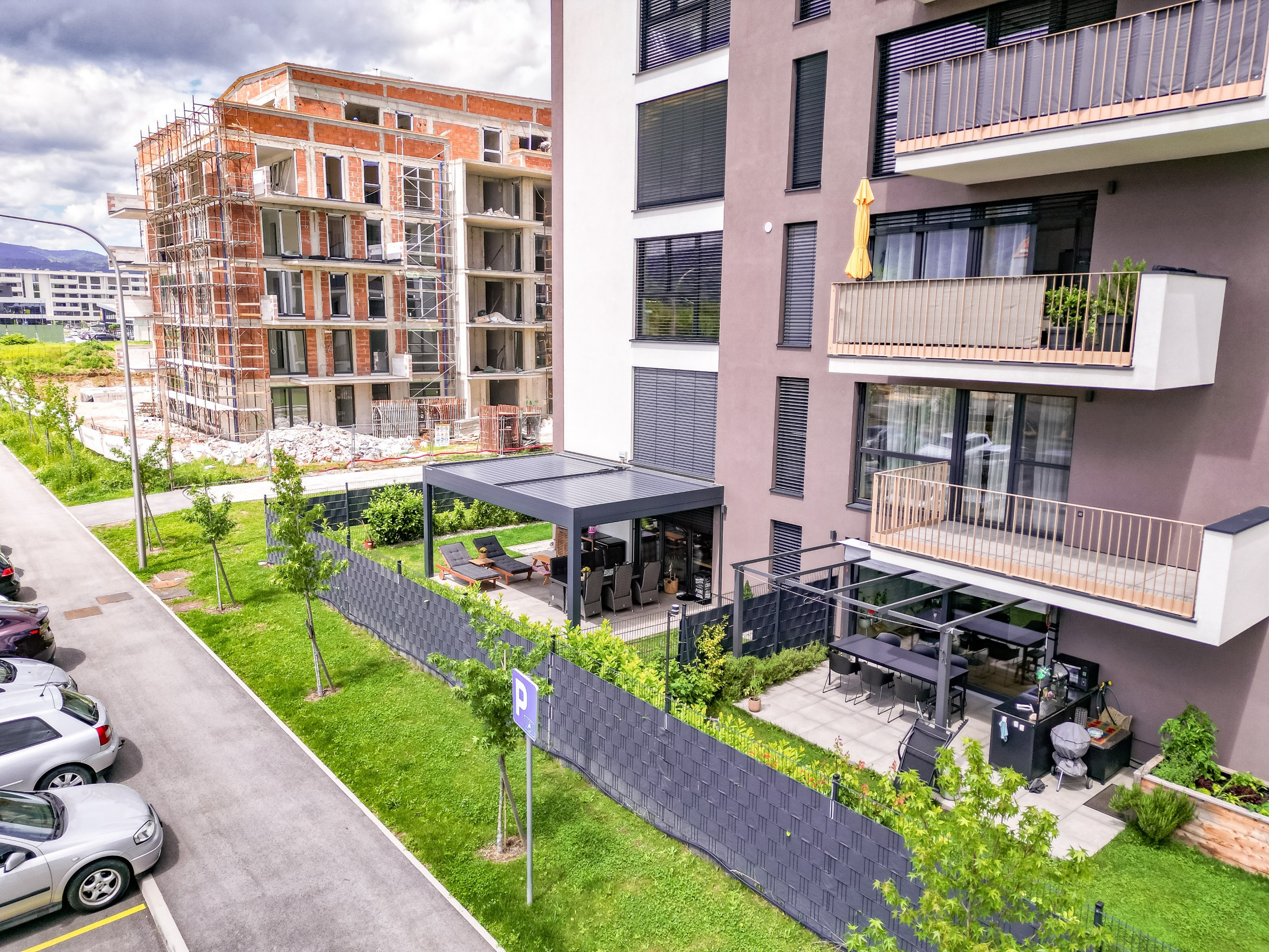 Project lamella pergola ZA Maribor