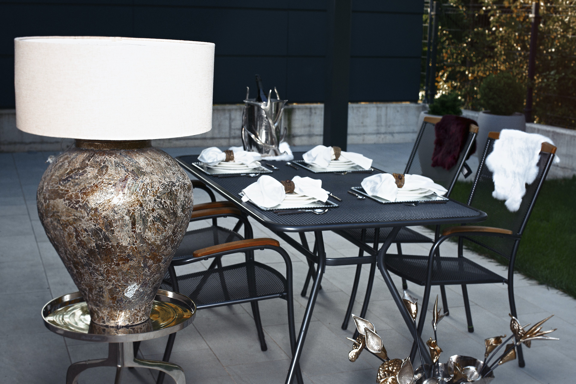 Project VŠ Ljubljana - Bioclimatic pergola Misteral - Terrace, brisole, zip roller blinds