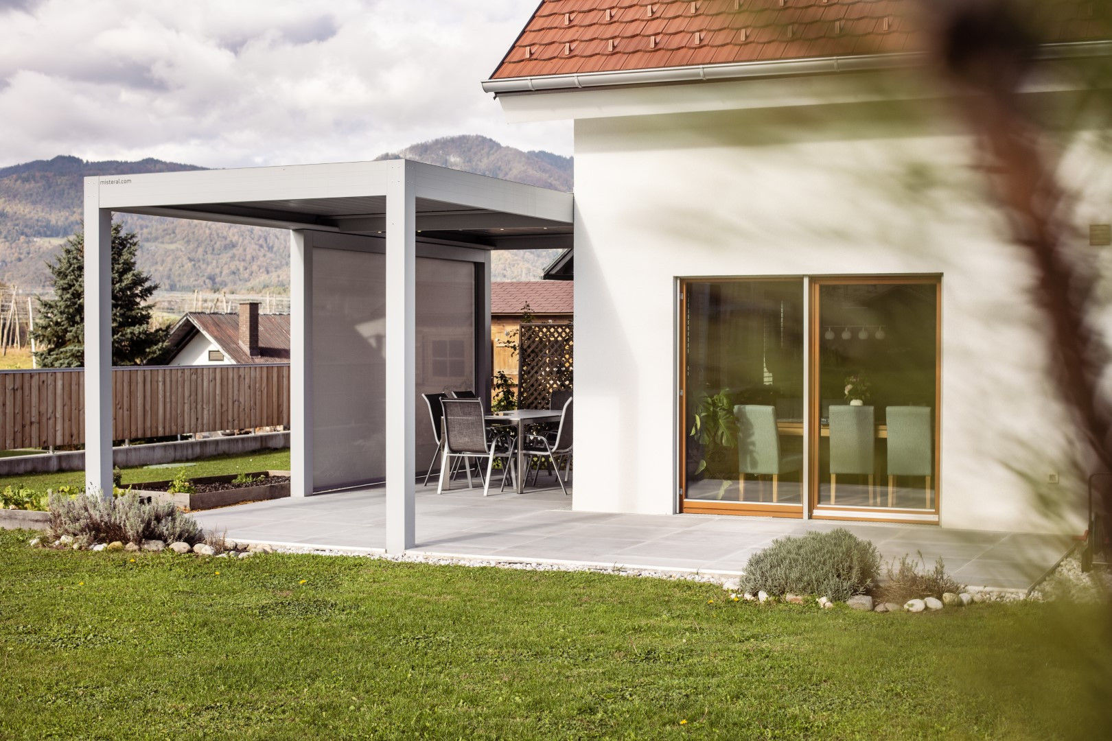 Projekt lamelna pergola DS Vransko