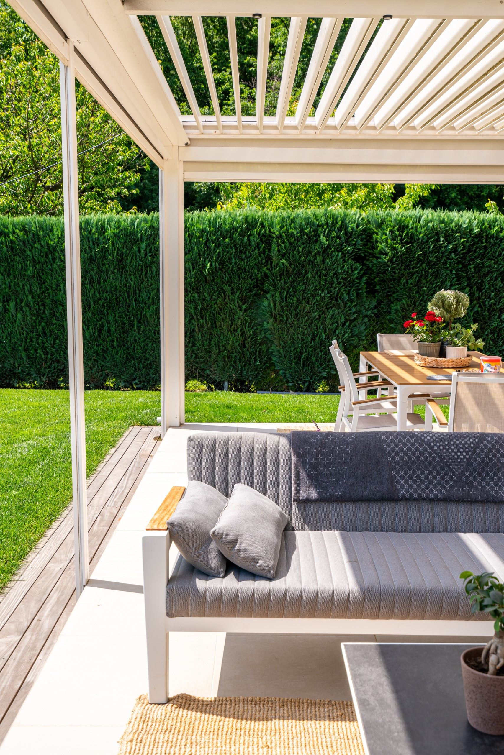 Projekt lamelna pergola GH Duplek