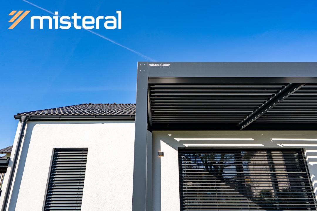 Projekt lamelna pergola GŠ Domžale