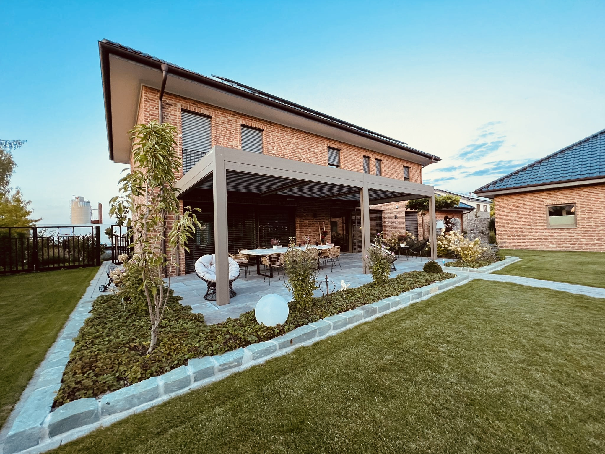 Projekt lamelna pergola JW - Rietberg, Nemčija