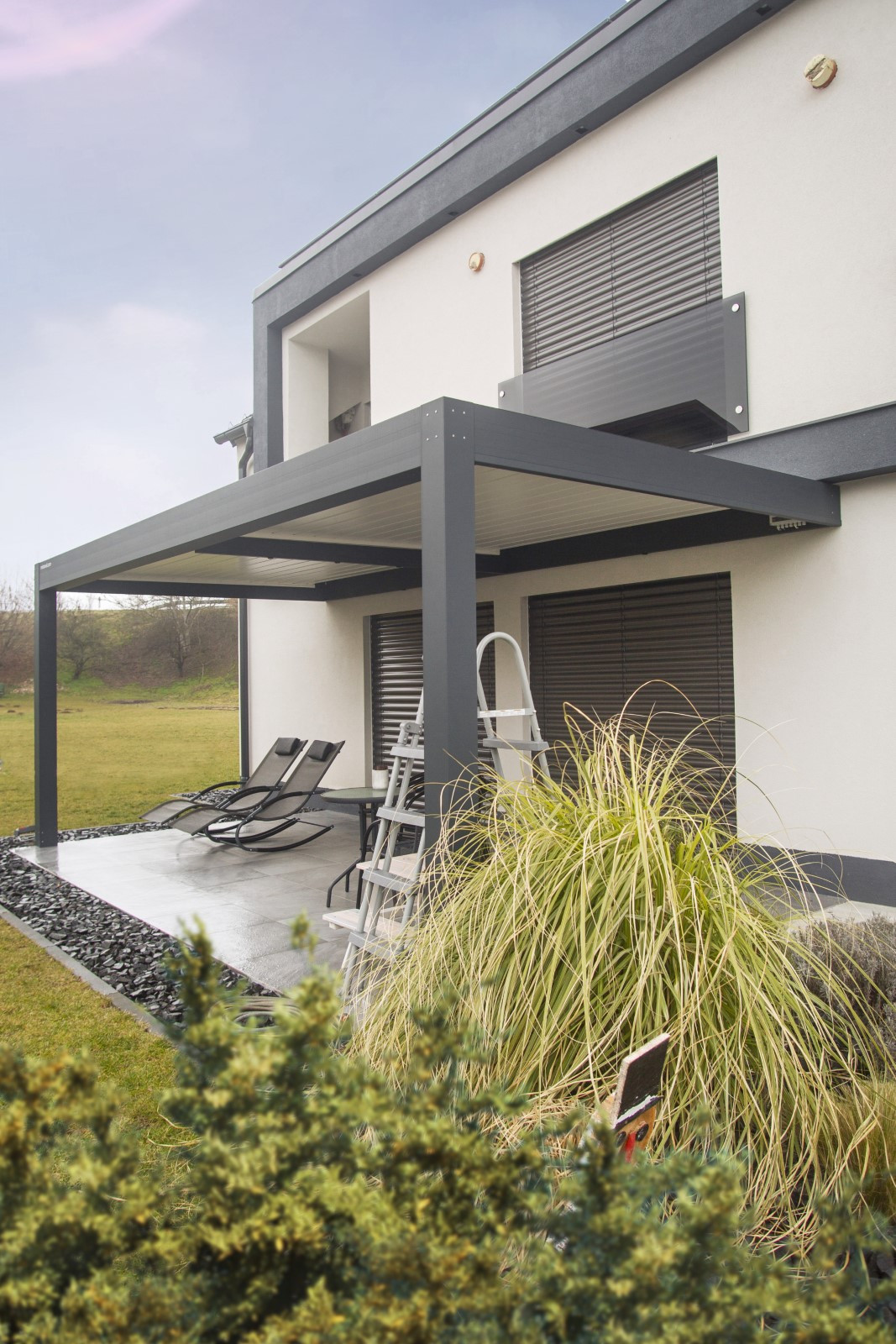 Projekt lamelna pergola LV Maribor