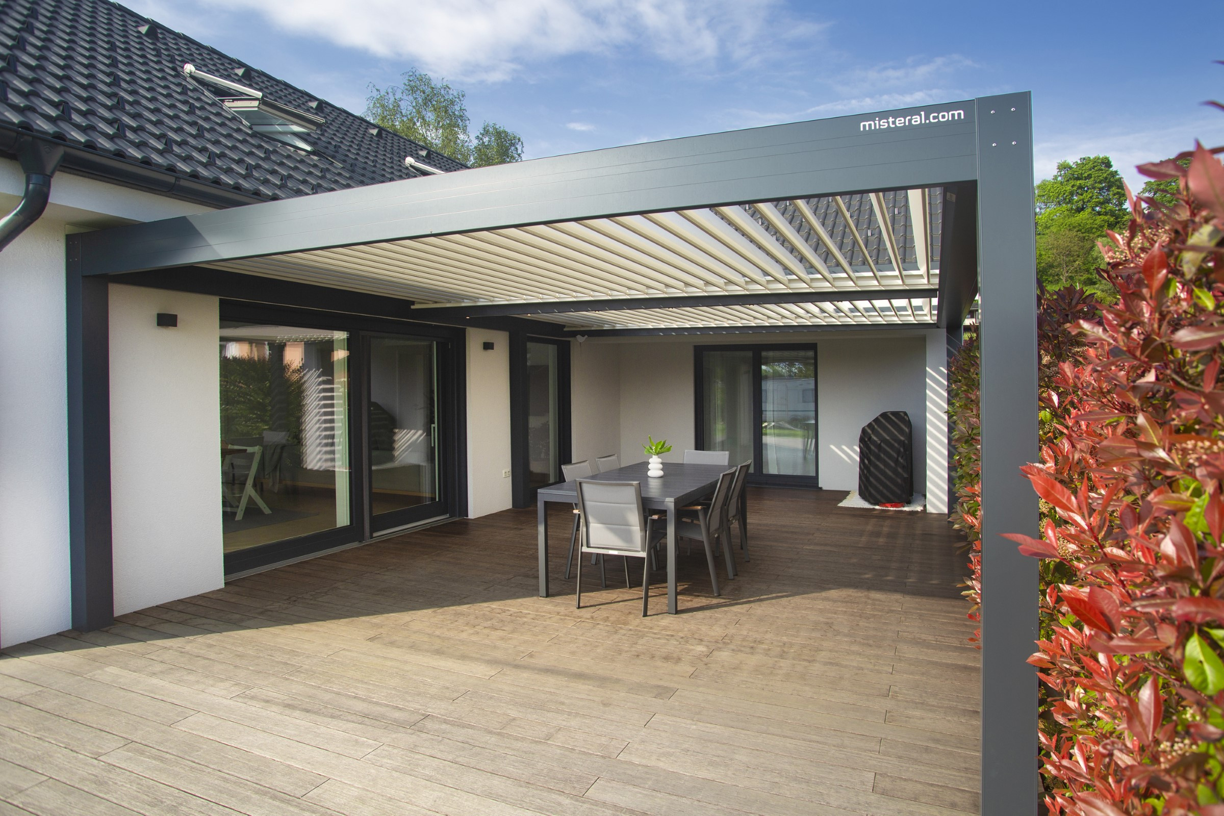 Projekt lamelna pergola NP Ptuj