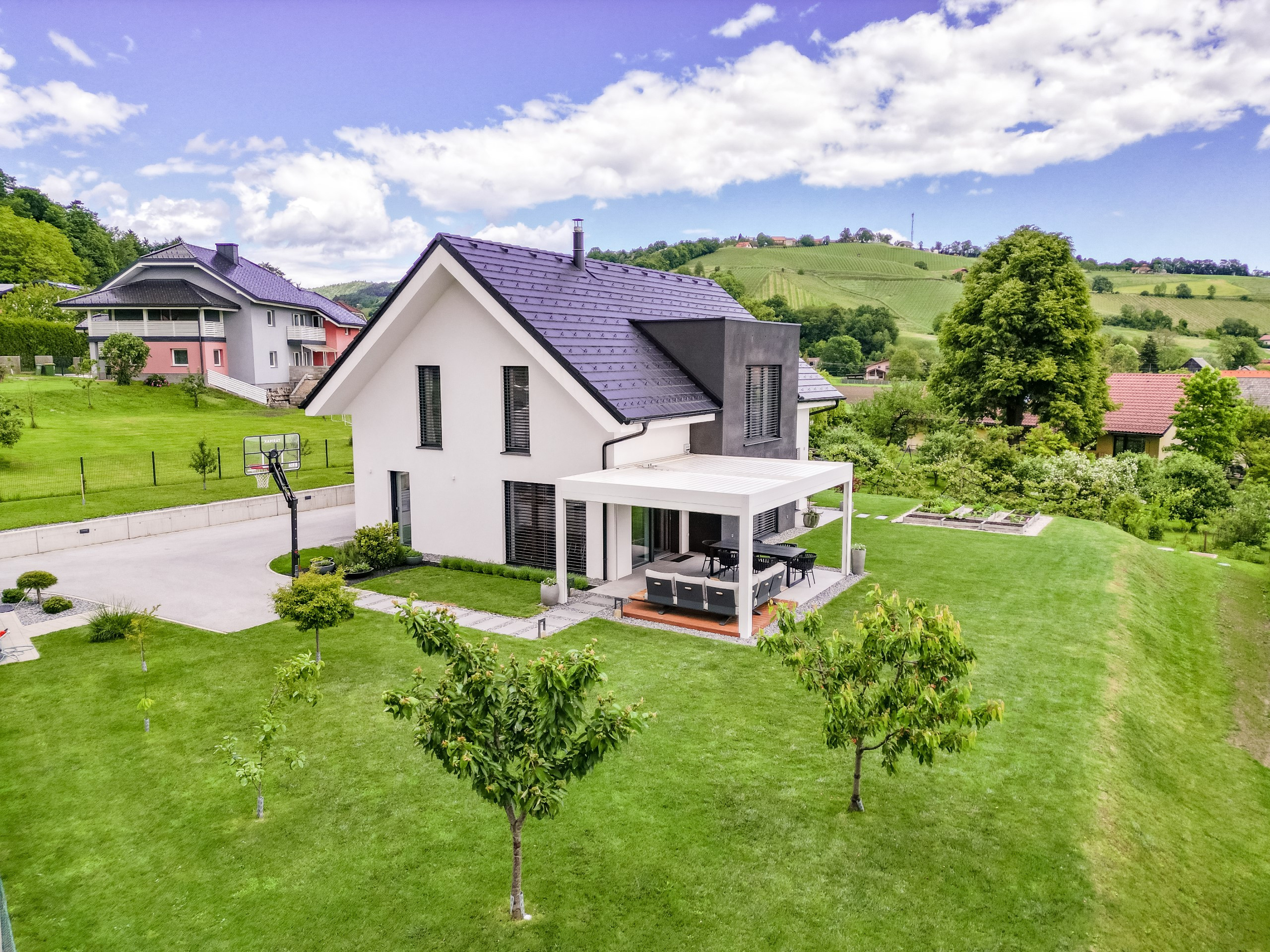 Projekt lamelna pergola PB Polskava