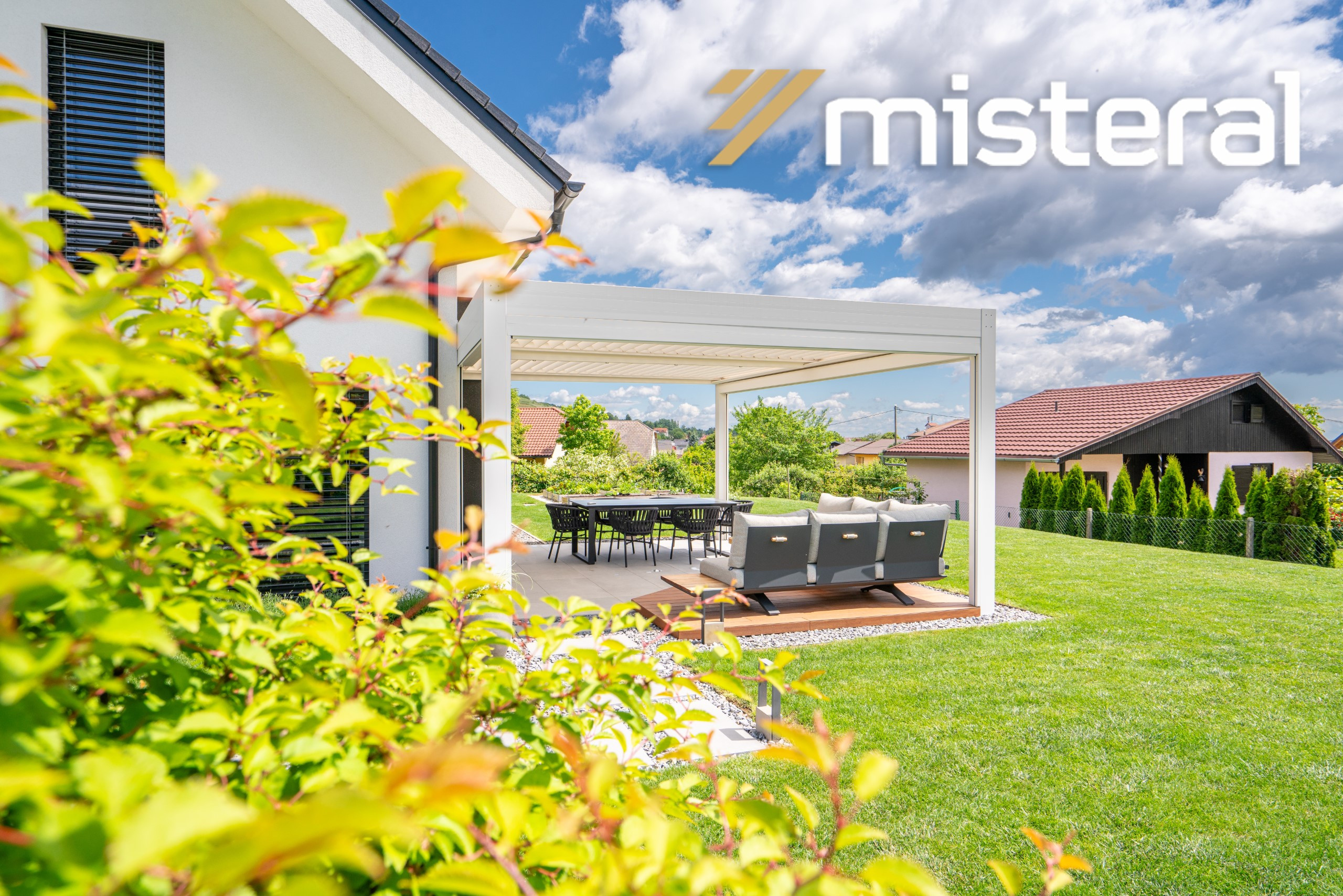 Projekt lamelna pergola PB Polskava