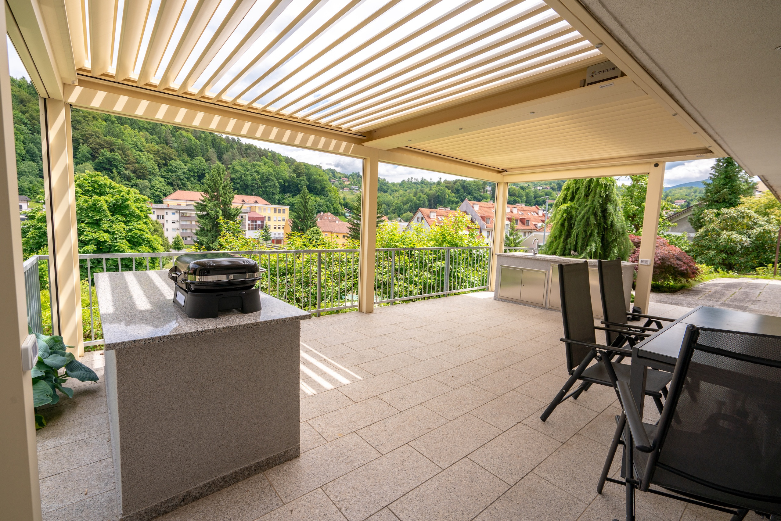 Projekt lamelna pergola TS Zagorje