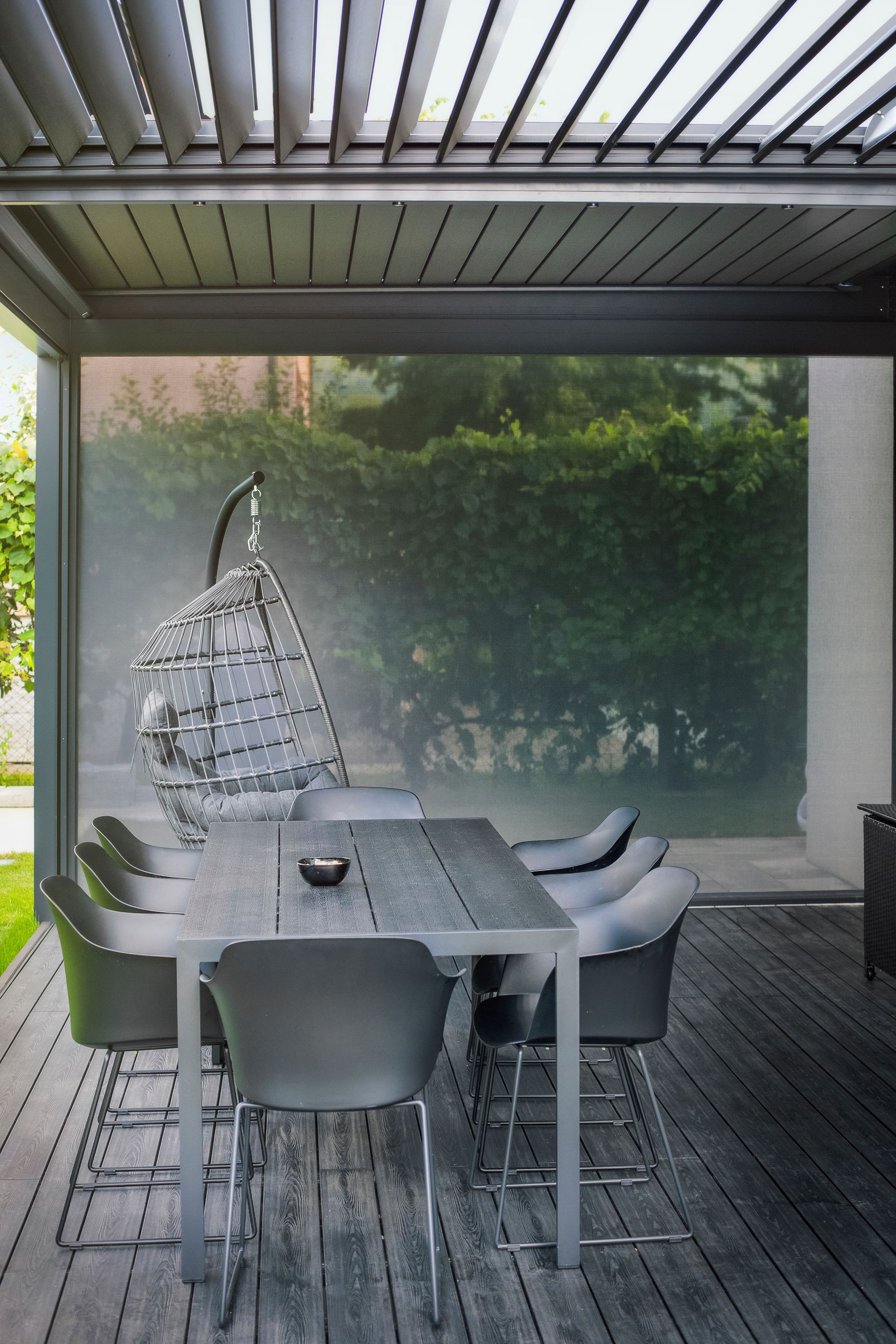 Projekt MR Maribor - Lamelna/bioklimatska pergola Misteral - Terasa, brisole, zip rolo