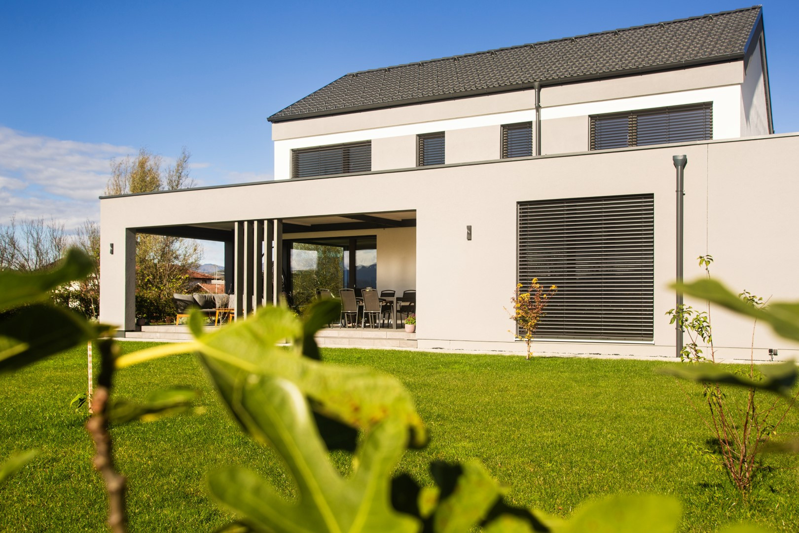 Projekt lamelna pergola DS Celje