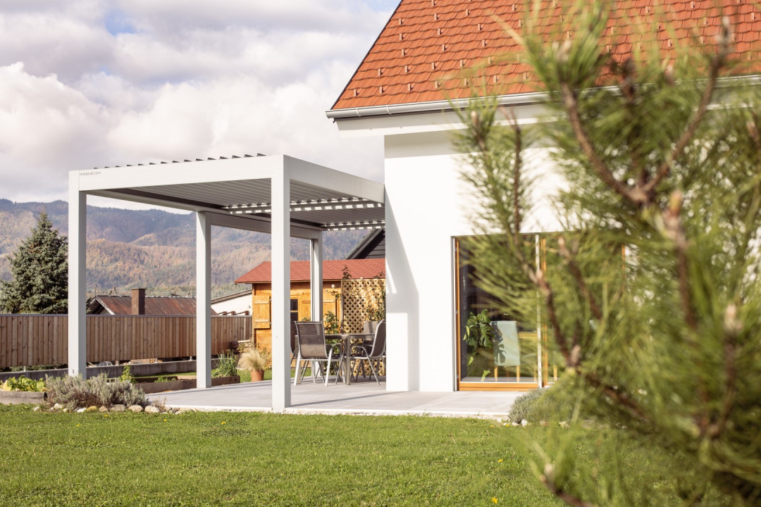 Projekt lamelna pergola DS Vransko