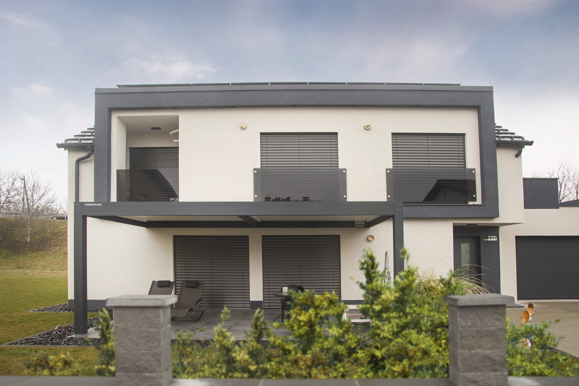 Projekt lamelna pergola LV Maribor