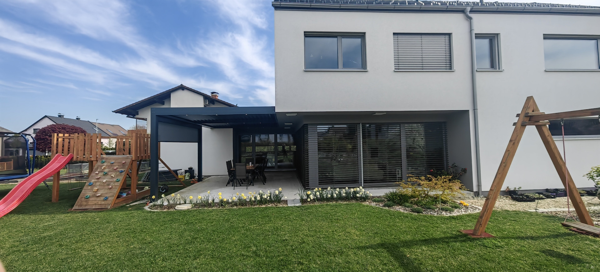 Projekt lamelna pergola MT Murska Sobota