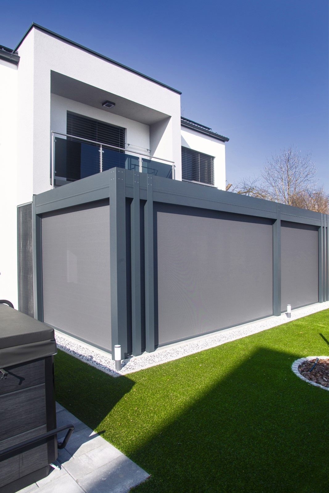 Projekt lamelna pergola RR Kranj