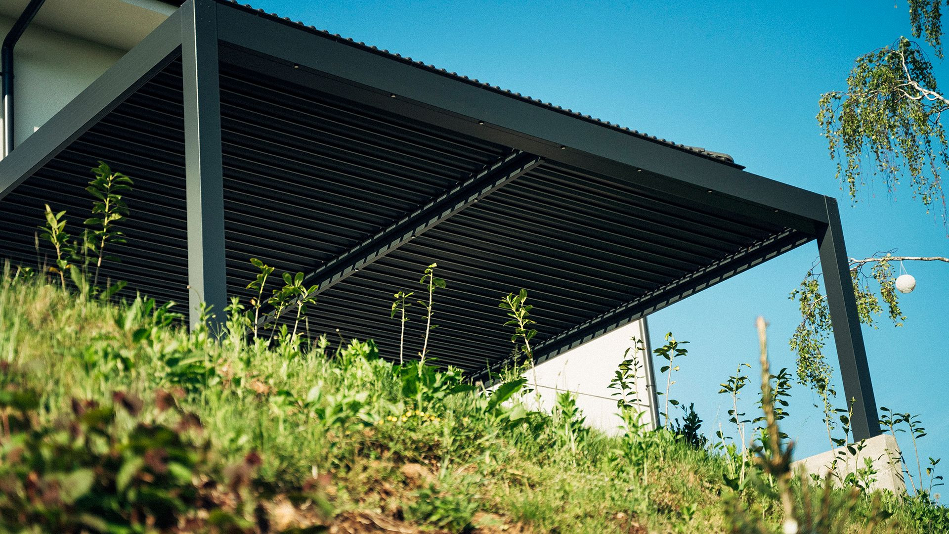 Projekt PČ Krško - Bioklimatska pergola Misteral - Terasa, Brisole, zip rolo