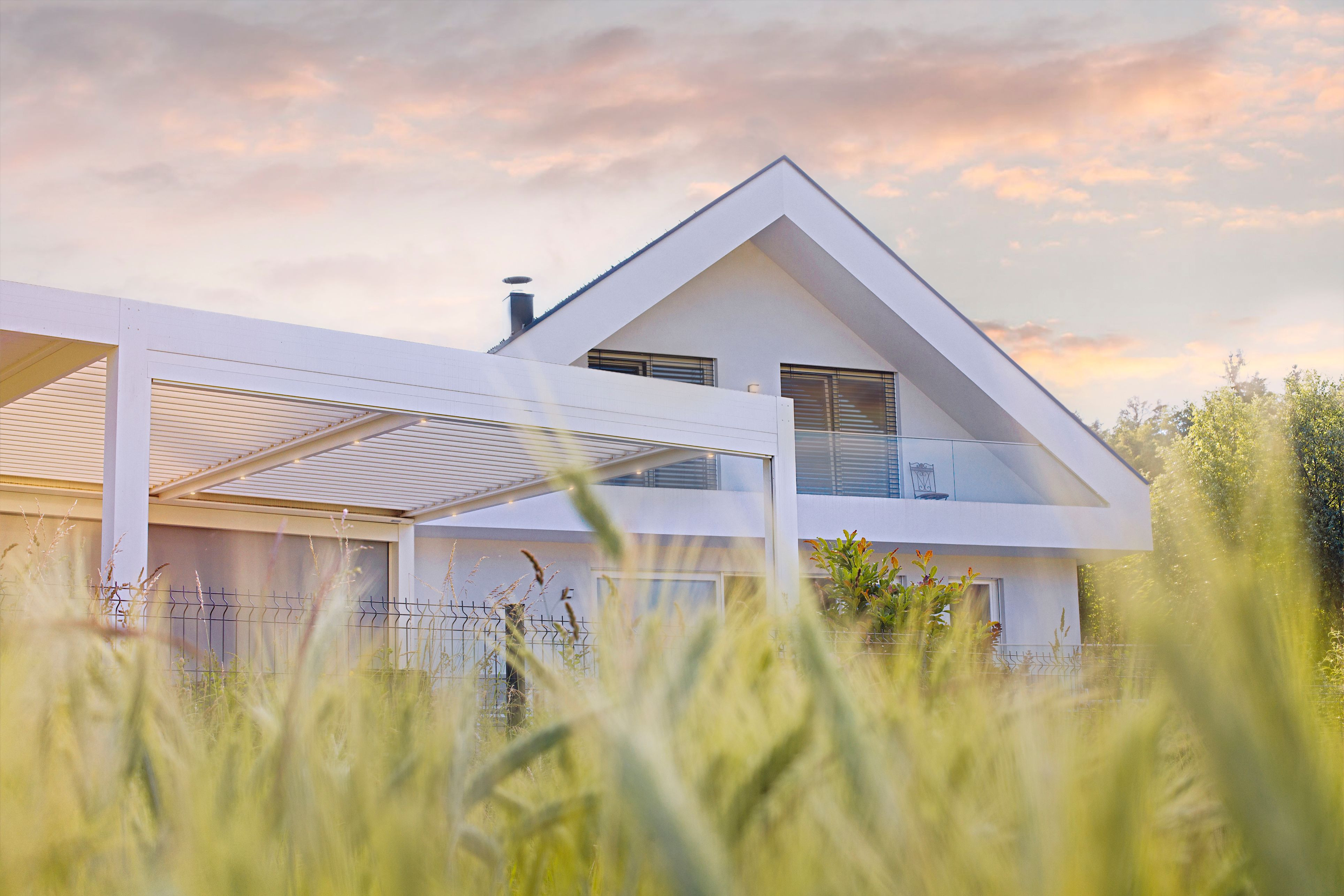 Projekt VP Ljubljana - Bioklimatska pergola Misteral - Terasa, Brisole, zip rolo
