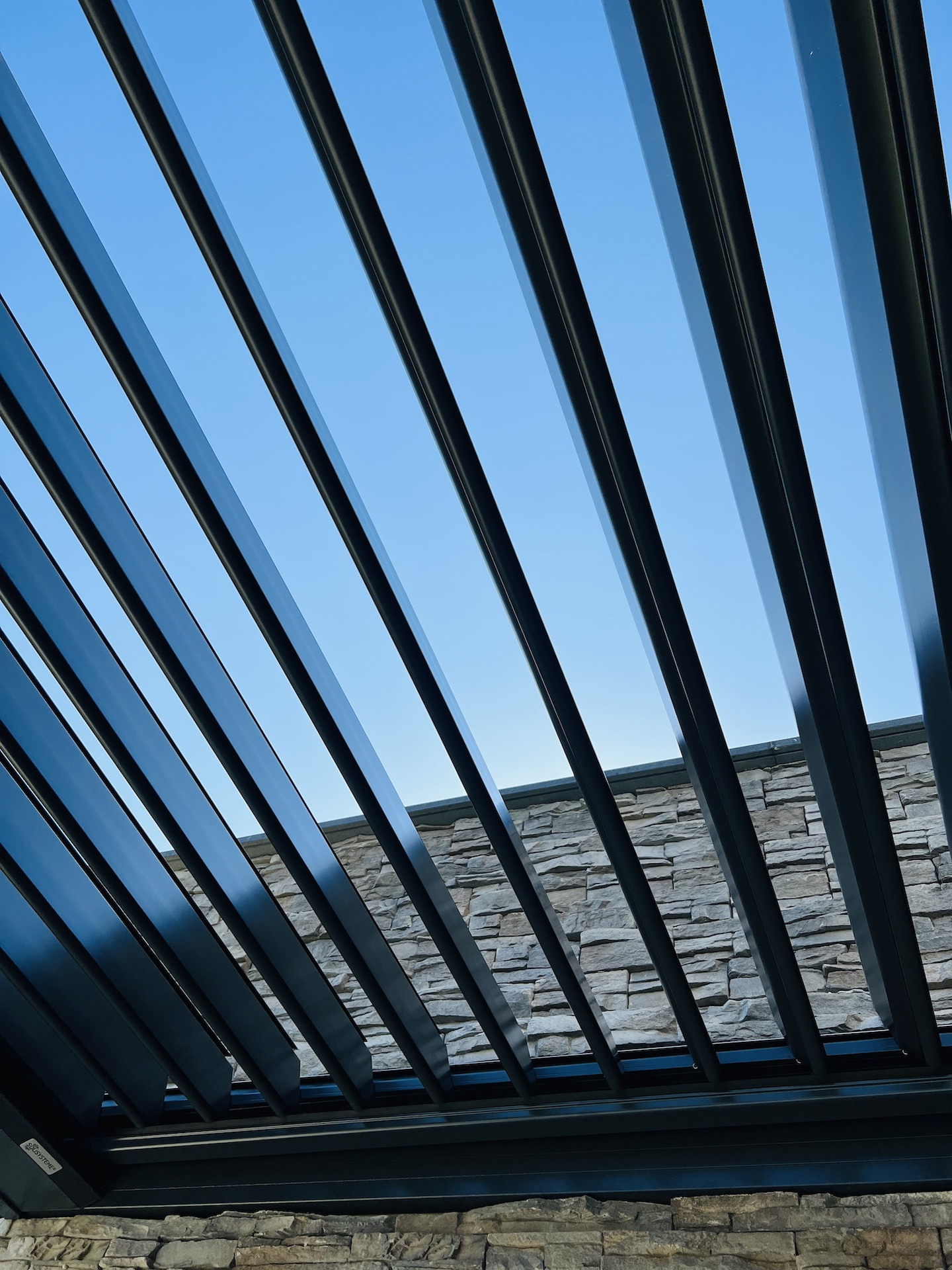 Projekt lamelna pergola MO Fažana