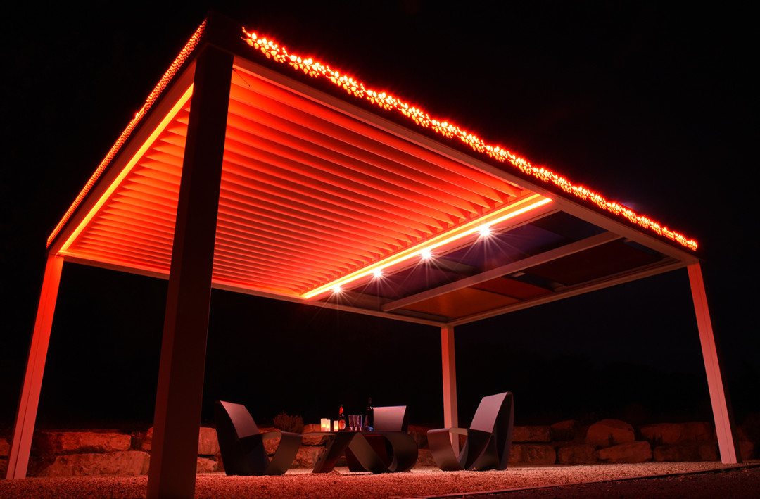 Lamelna pergola Misteral Elegance