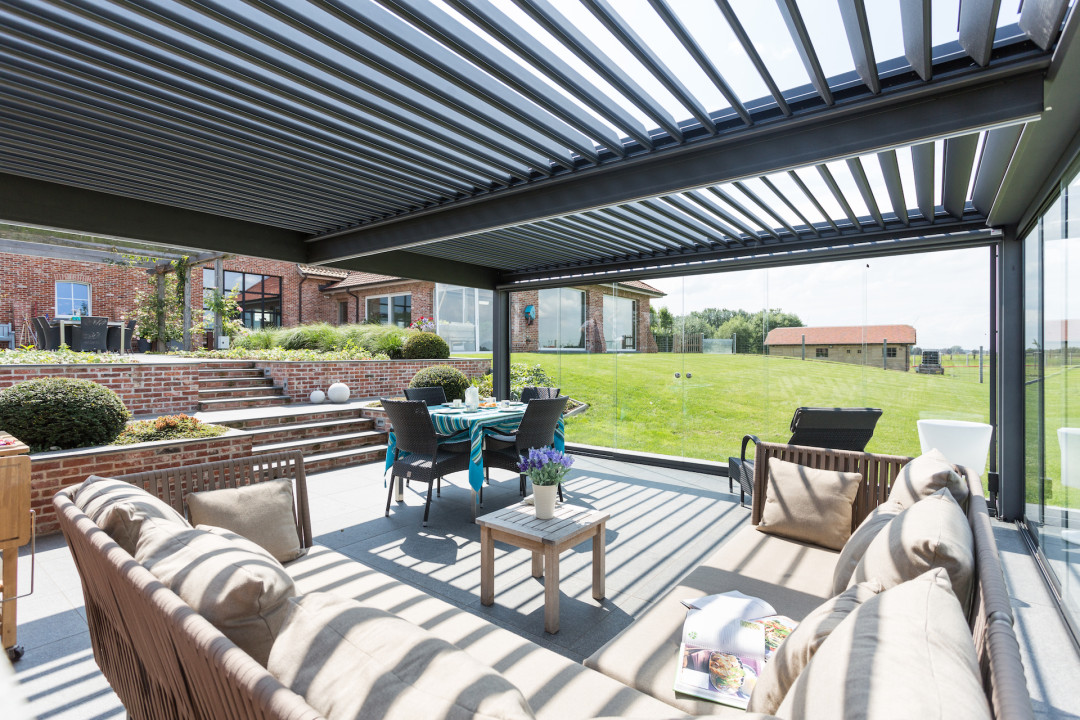 Lamelna pergola Misteral