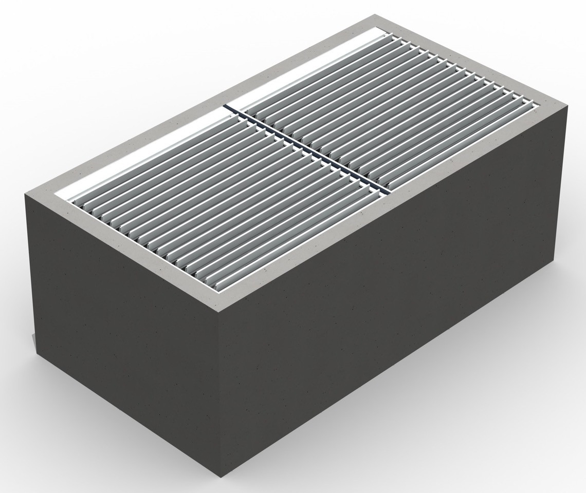 Misteral dvopolna pergola vpeta v obstoječo konstrukcijo - TIP 4