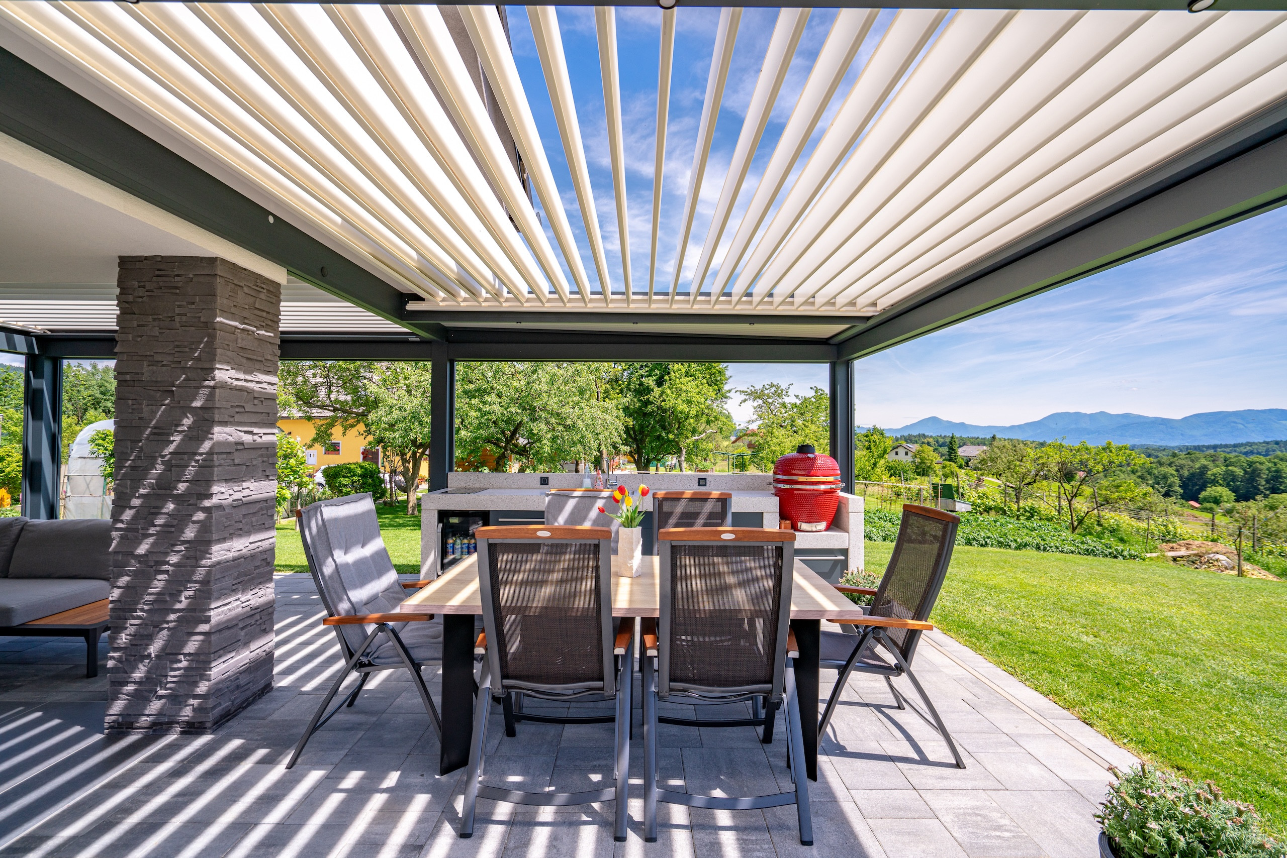 Project lamella pergola KR Šmartno ob Paki