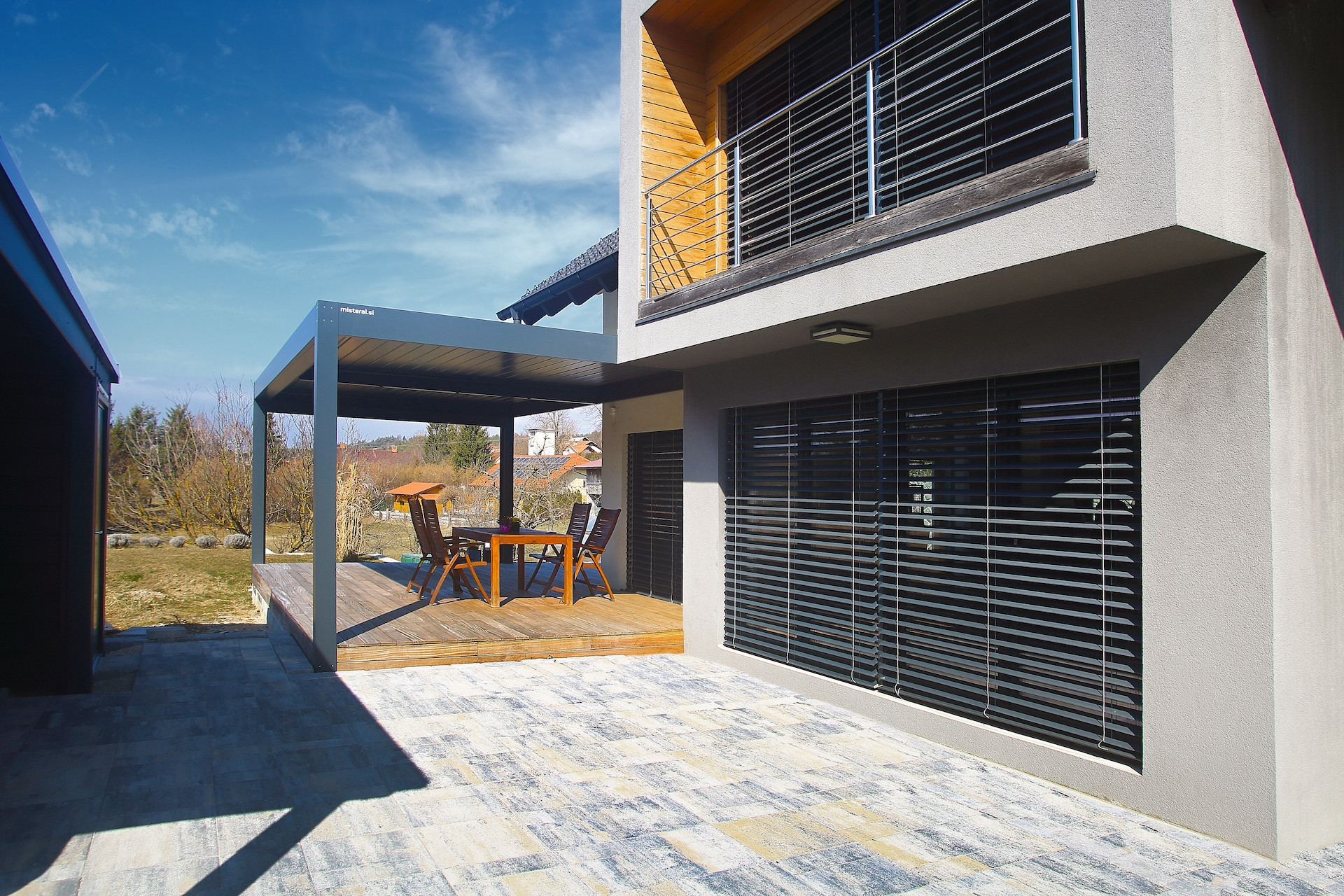 Project lamella pergola KZ Postojna