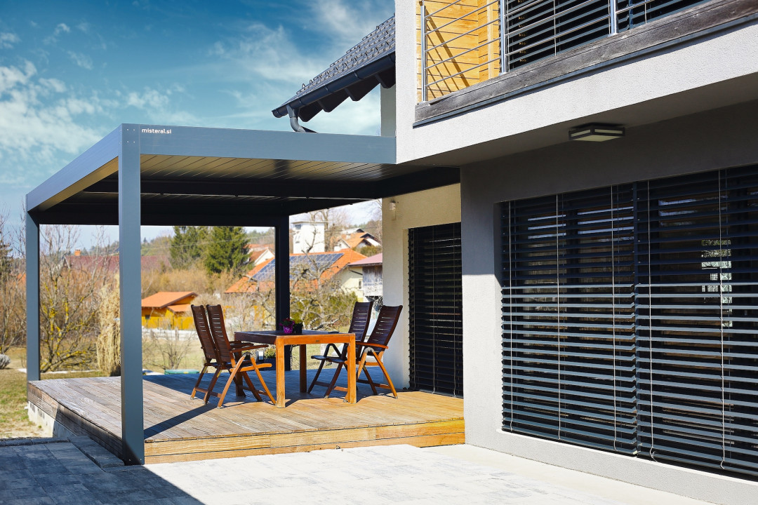 Project lamella pergola KZ Postojna