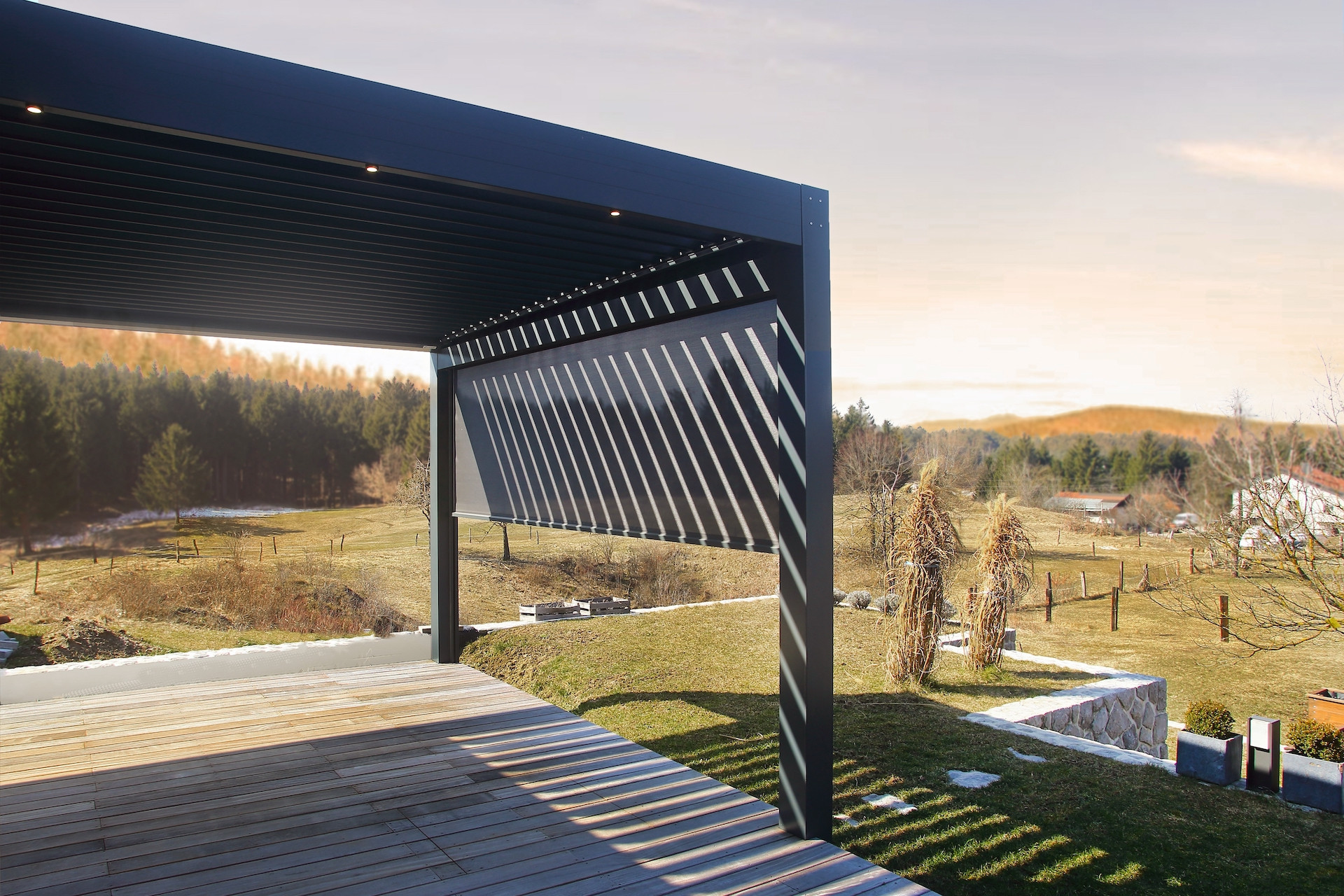 Project lamella pergola KZ Postojna