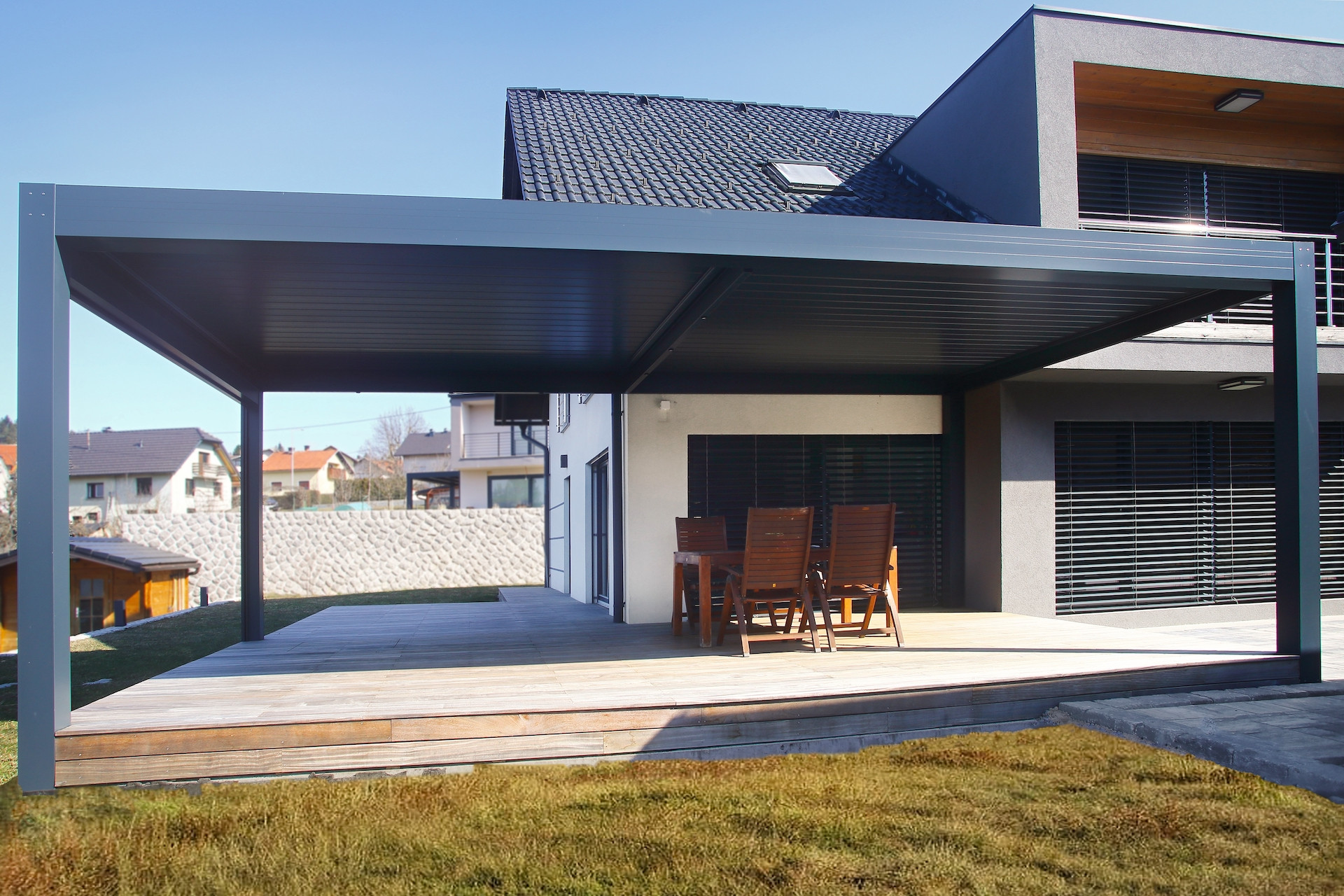 Project lamella pergola KZ Postojna