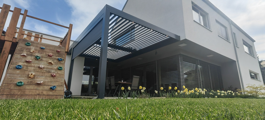 Project lamella pergola MT Murska Sobota