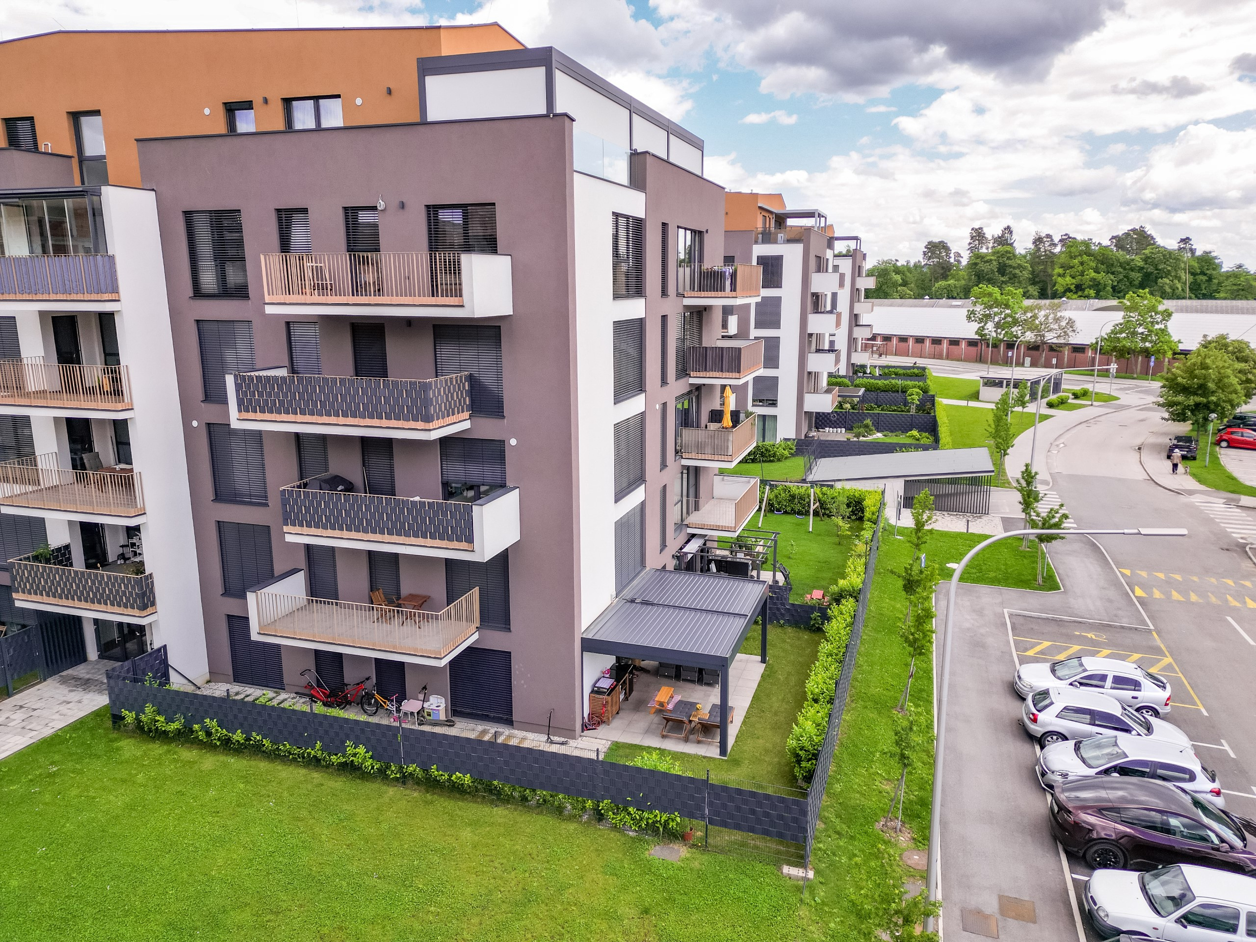 Project lamella pergola ZA Maribor