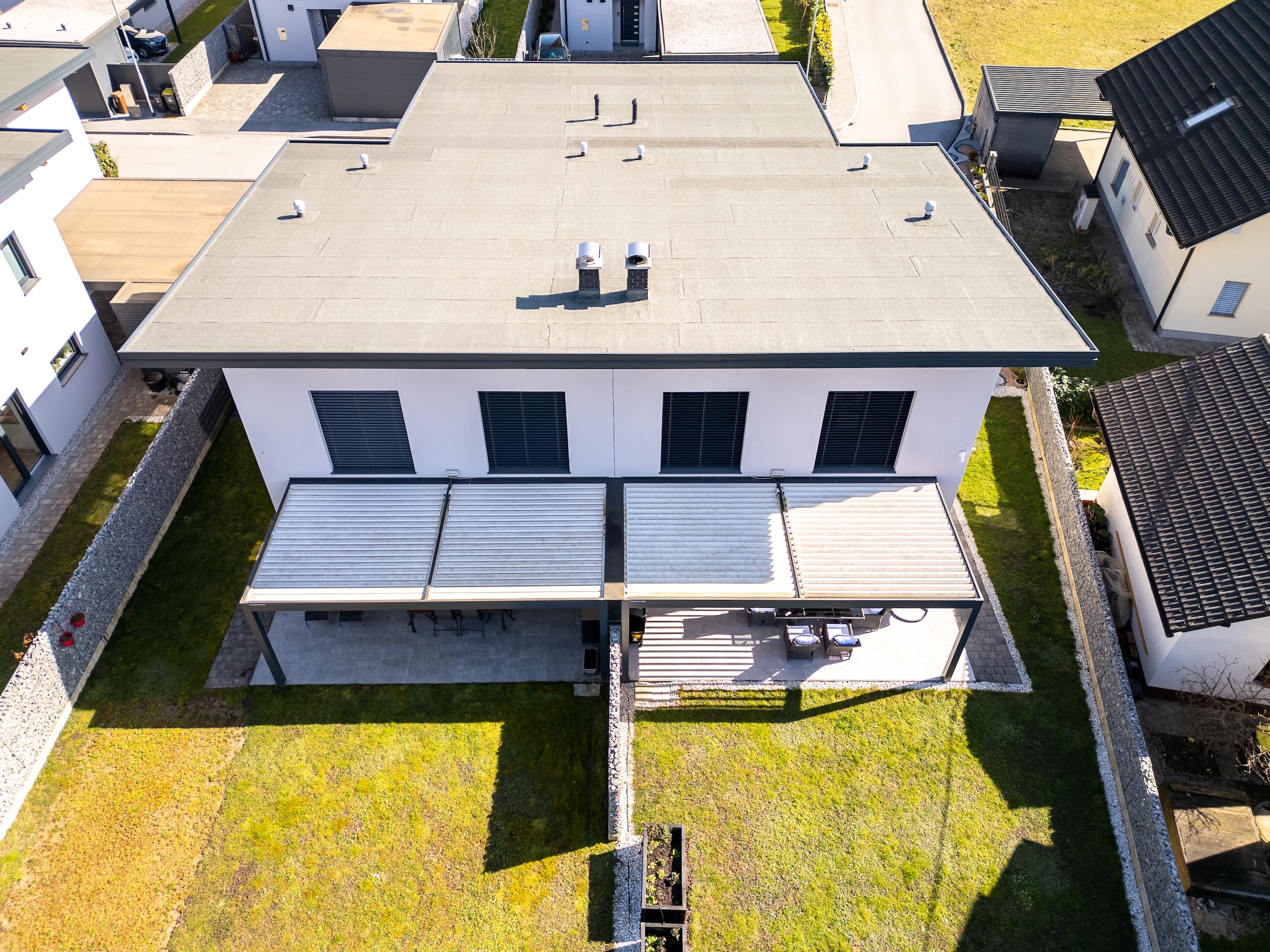 Project lamella pergola ZH Polhov Gradec