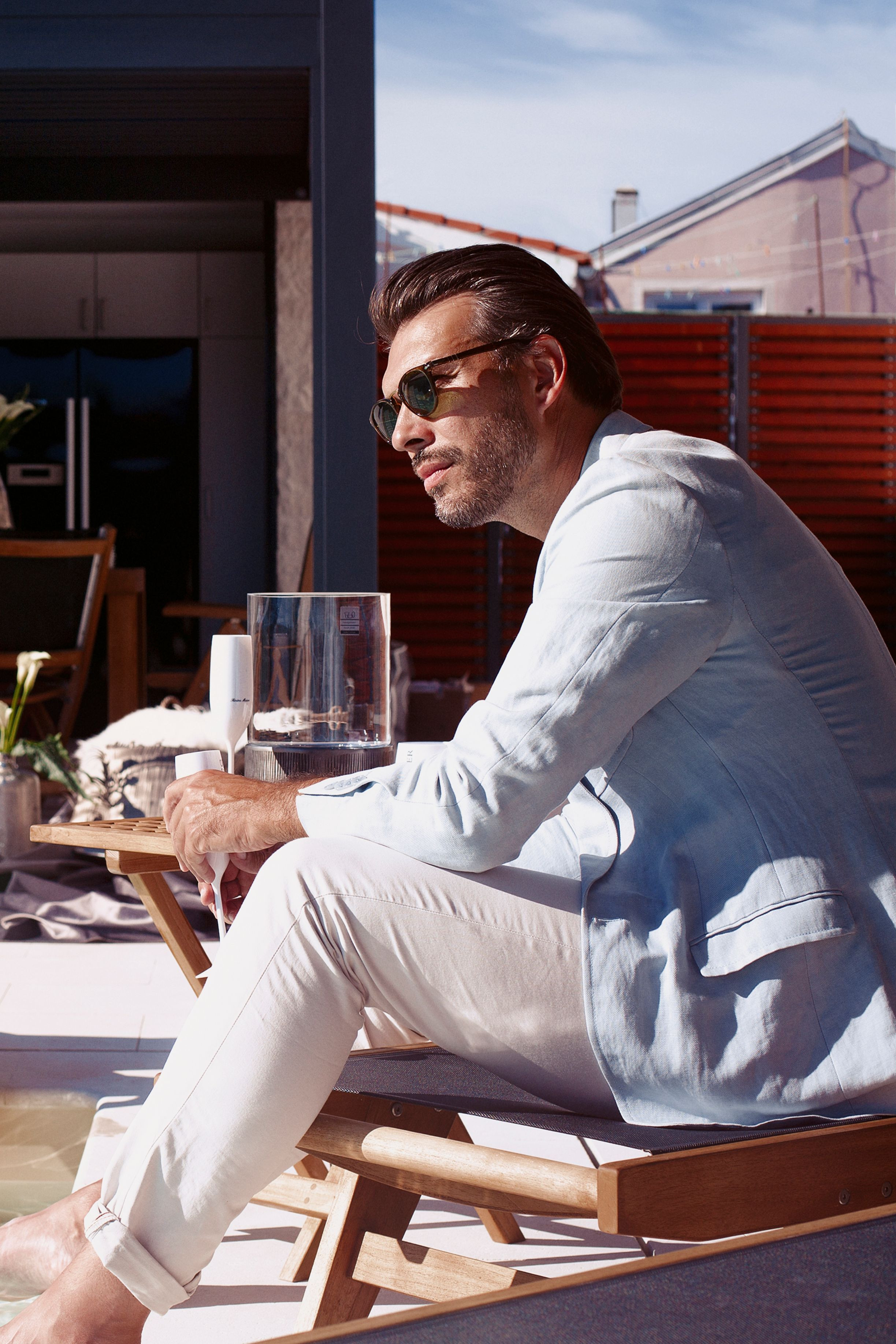 Project SL Portorož - Bioclimatic pergola Misteral - Terrace, brisole, zip roller blinds