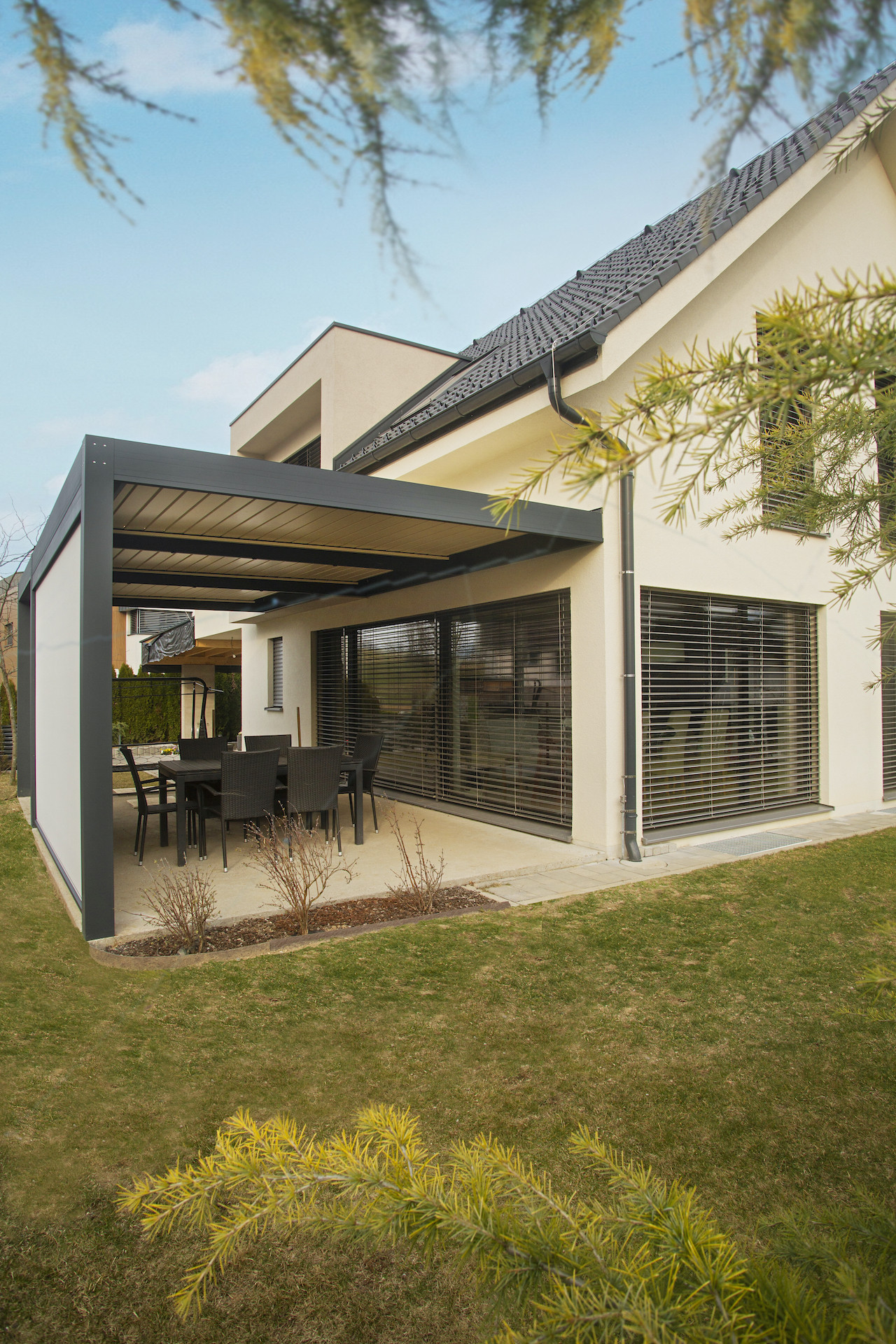 Projekt Lamellen-Pergola AA Škofja Loka