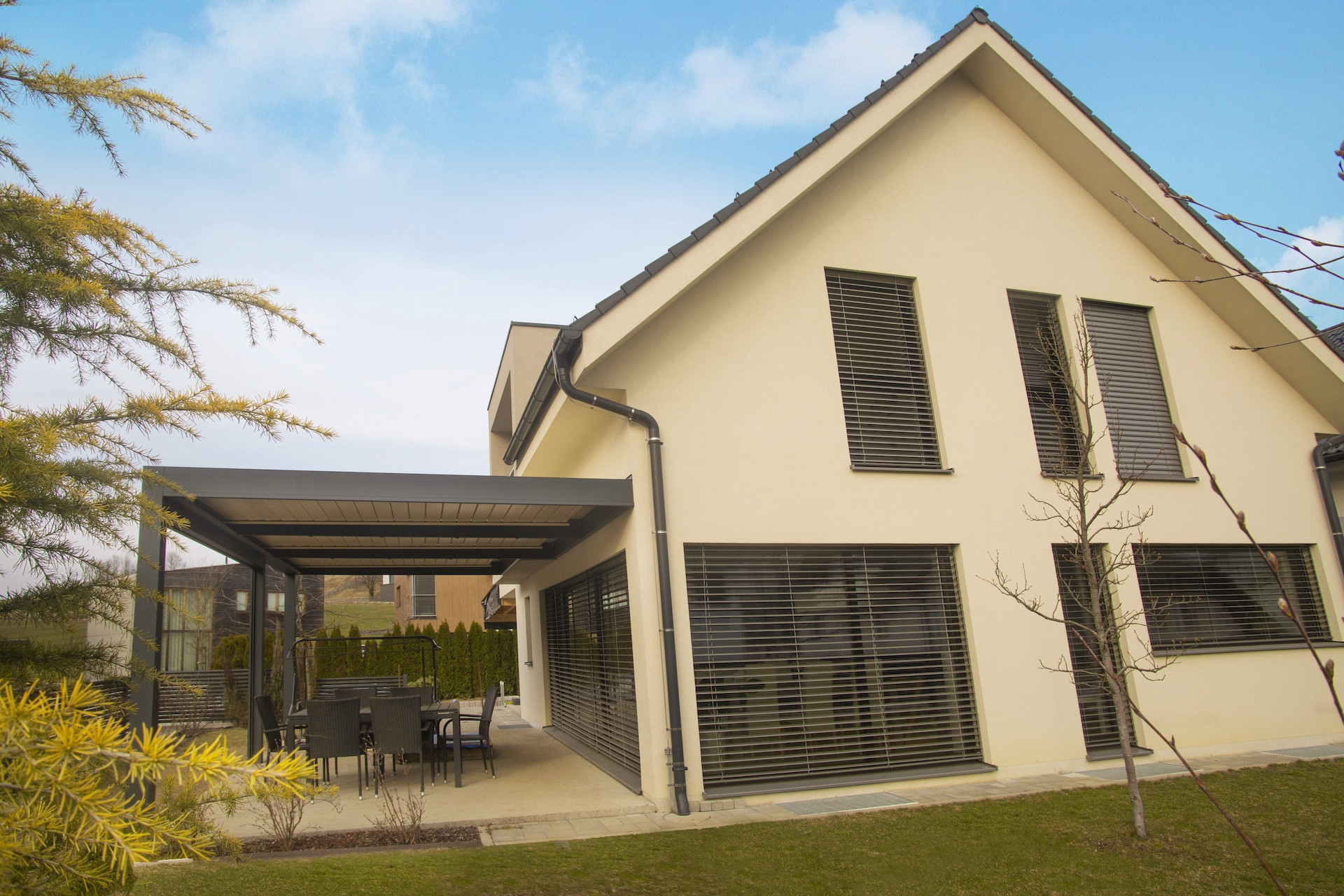 Projekt Lamellen-Pergola AA Škofja Loka