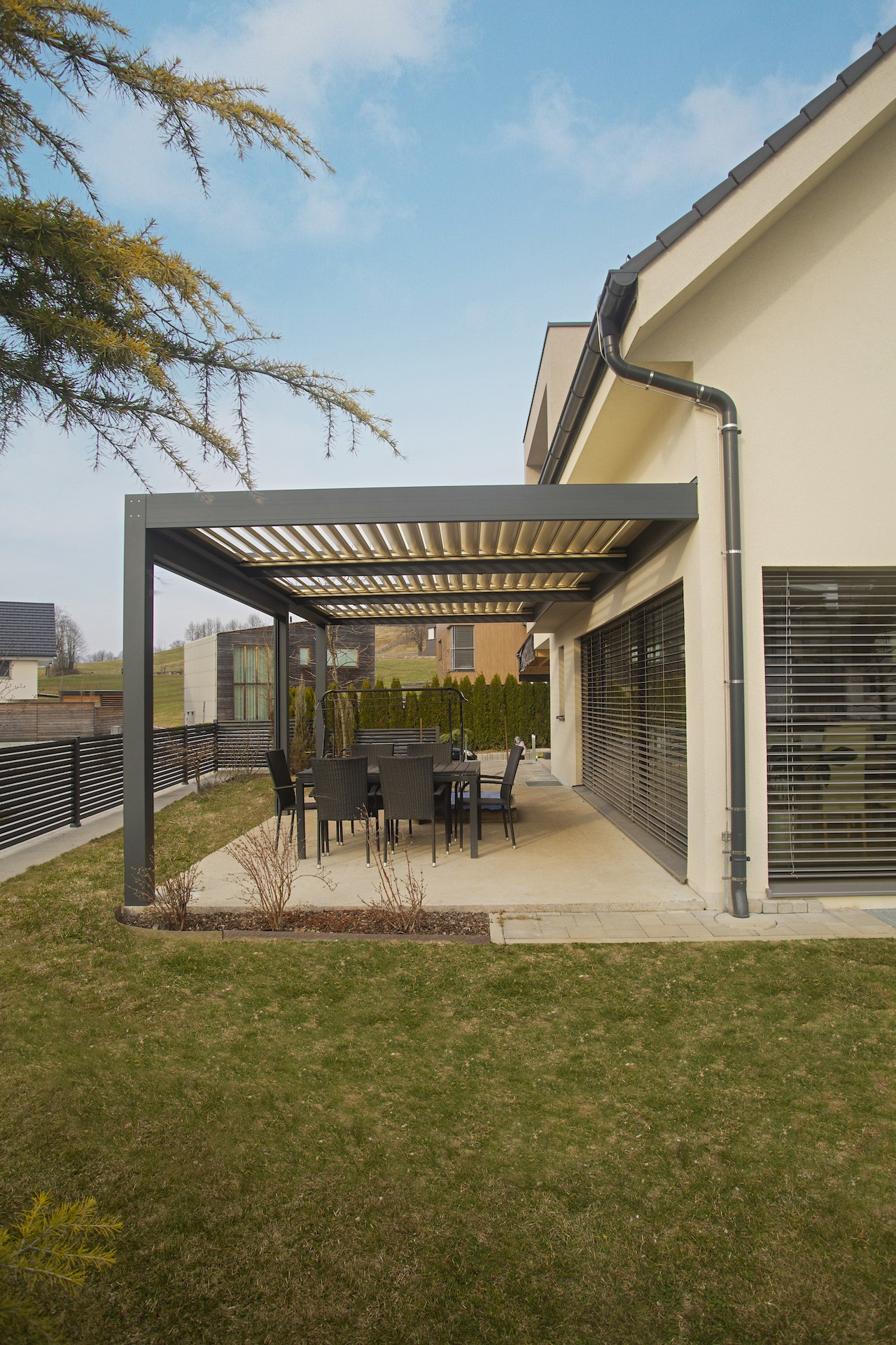 Projekt Lamellen-Pergola AA Škofja Loka