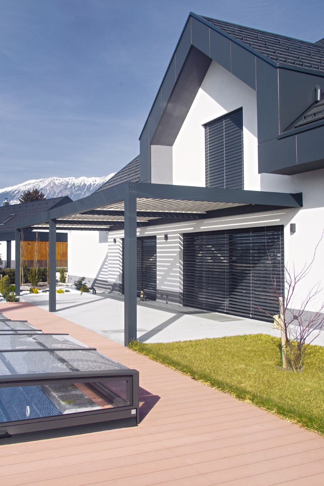 Projekt Lamellen-Pergola BB Lesce