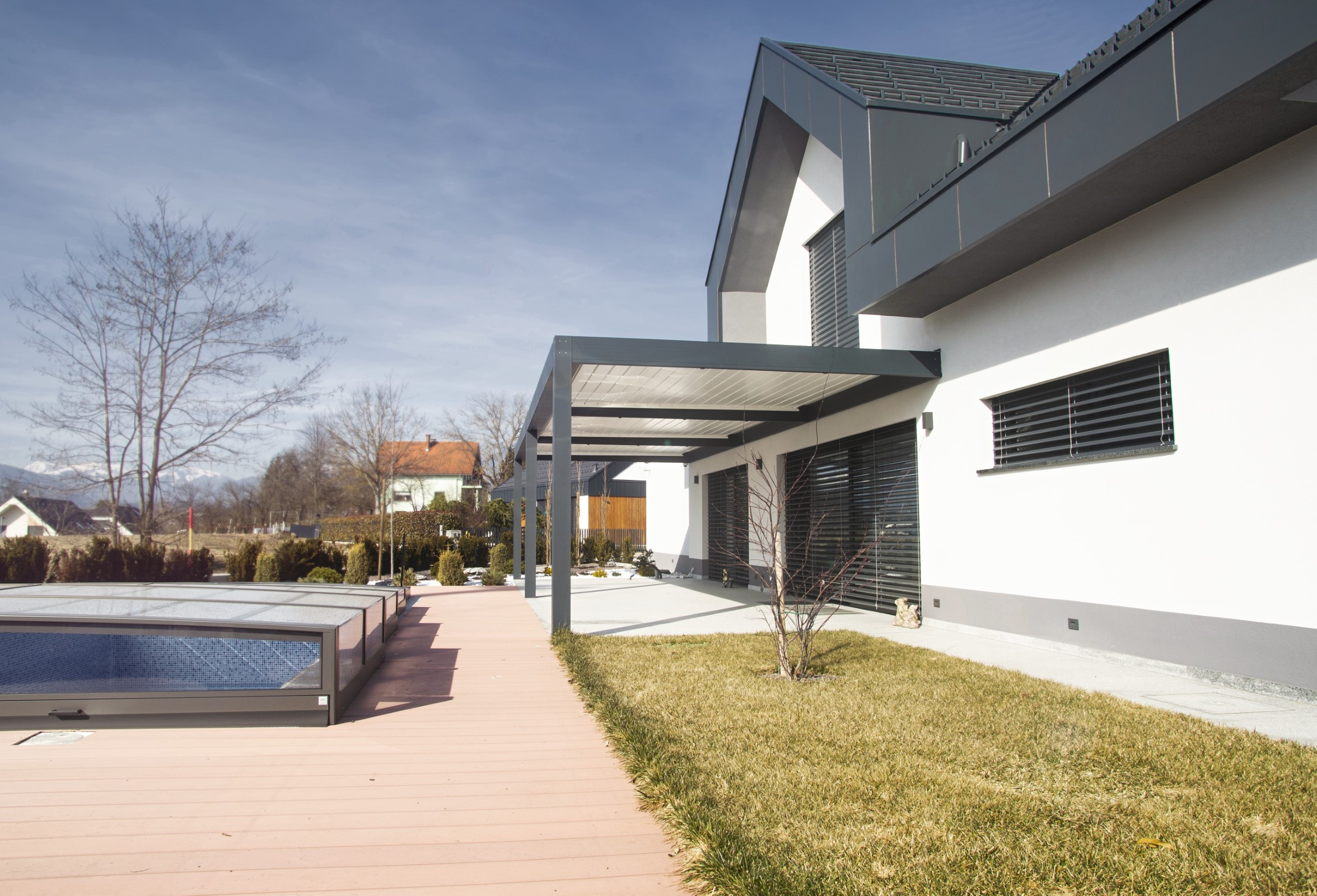 Projekt Lamellen-Pergola BB Lesce