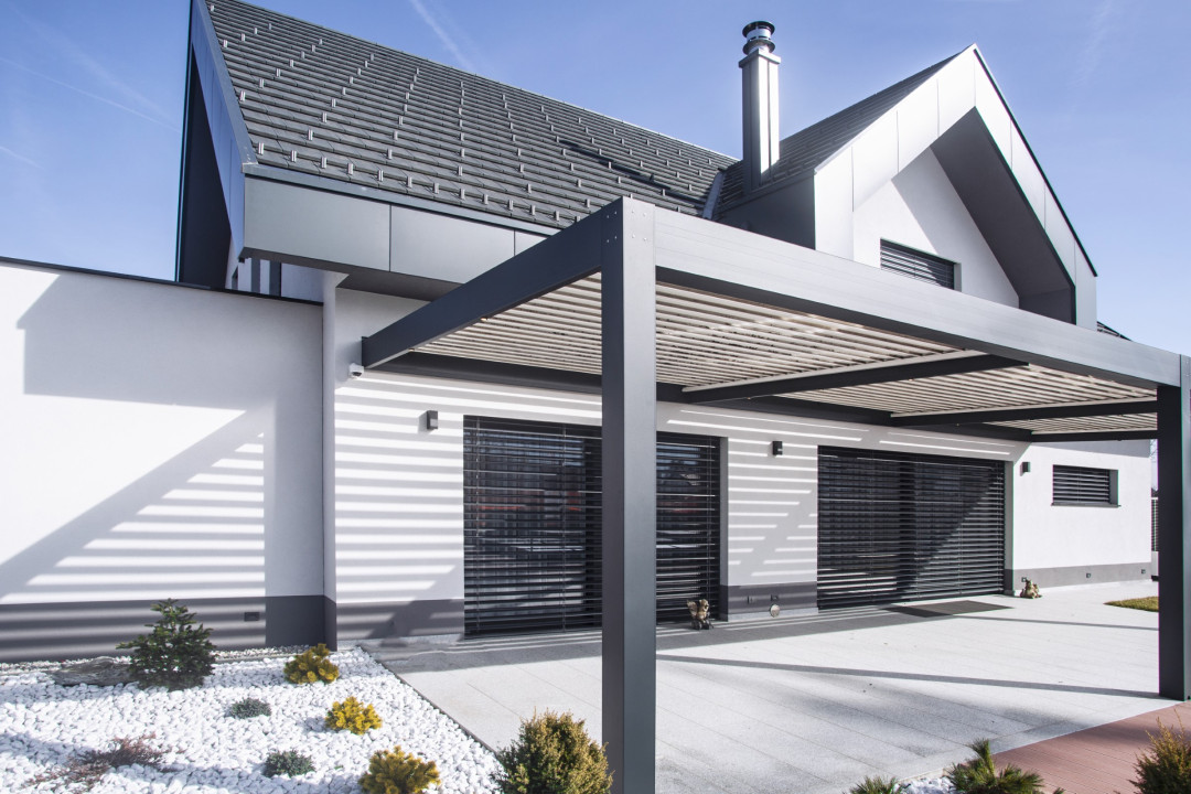 Projekt Lamellen-Pergola BB Lesce