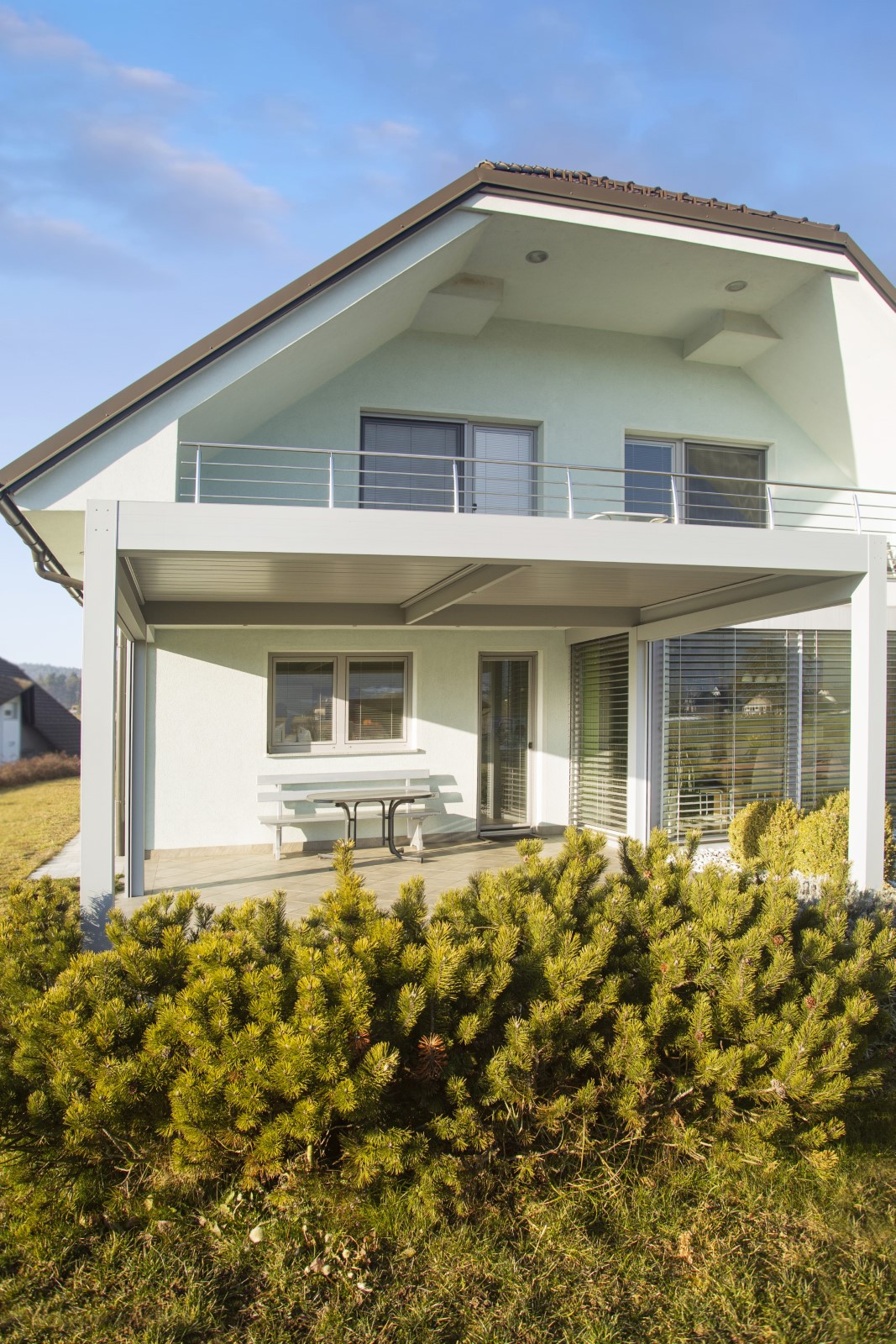 Projekt Lamellen-Pergola BB Moravče