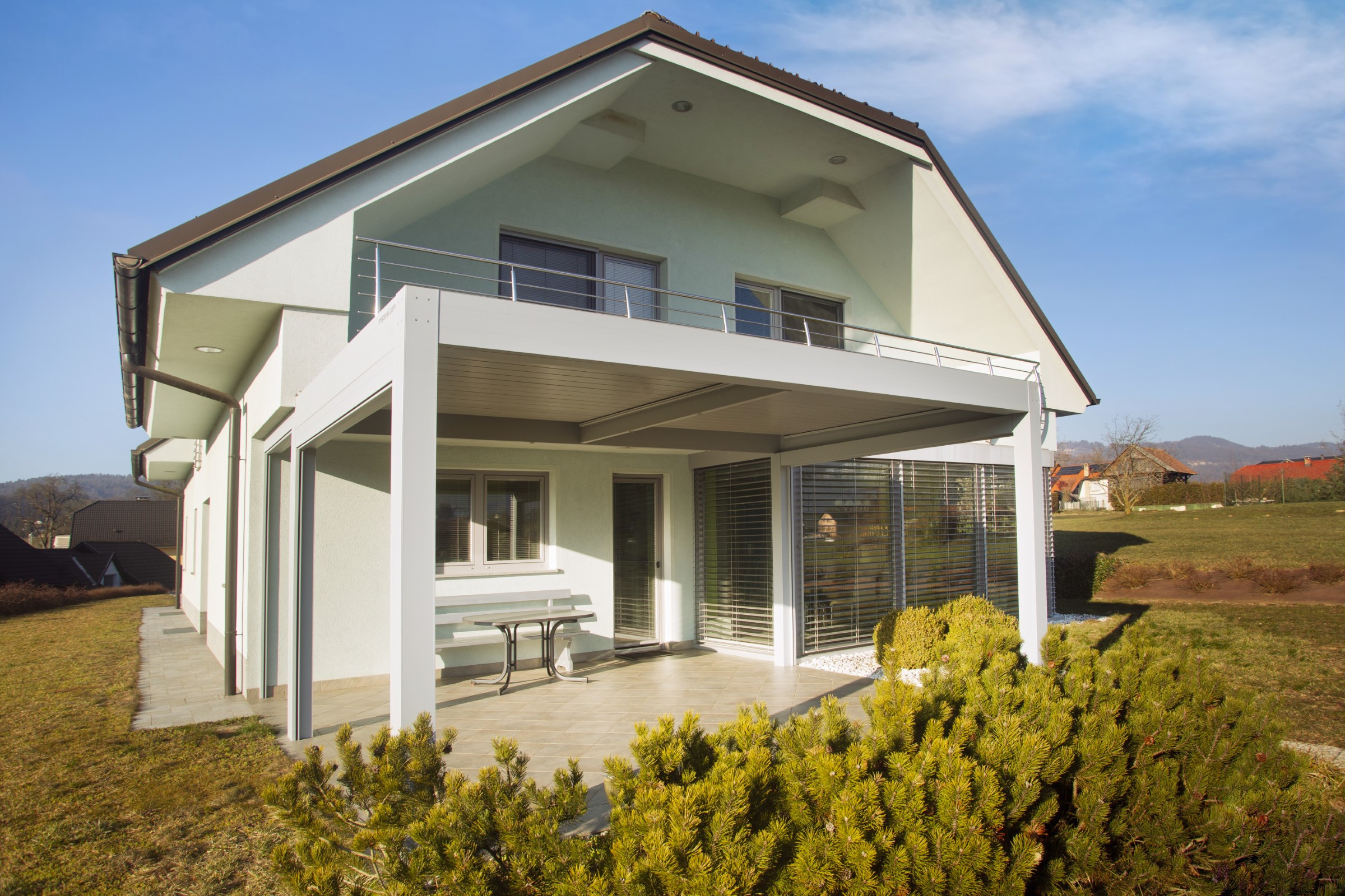 Projekt Lamellen-Pergola BB Moravče