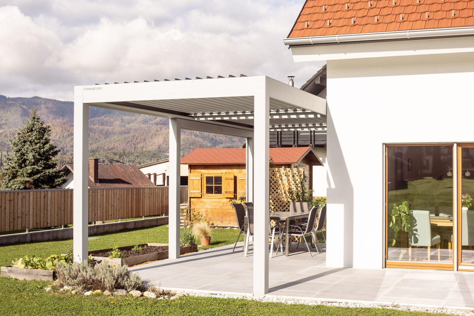 Projekt Lamellen-Pergola DS Vransko