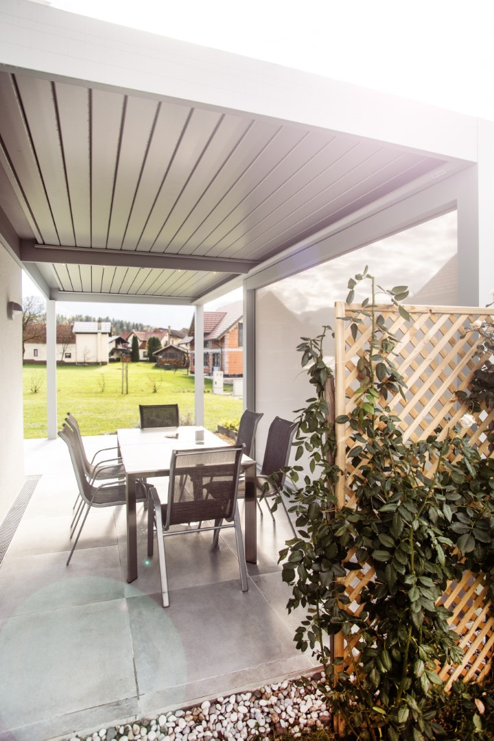 Projekt Lamellen-Pergola DS Vransko