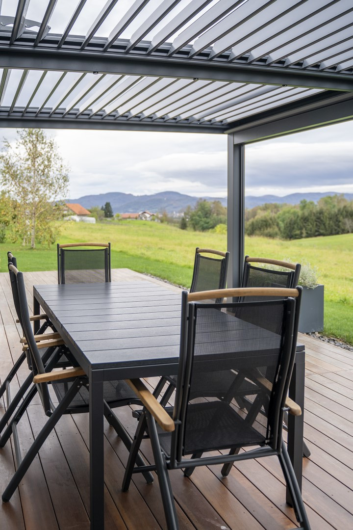 Projekt Lamellen-Pergola IK Artiče