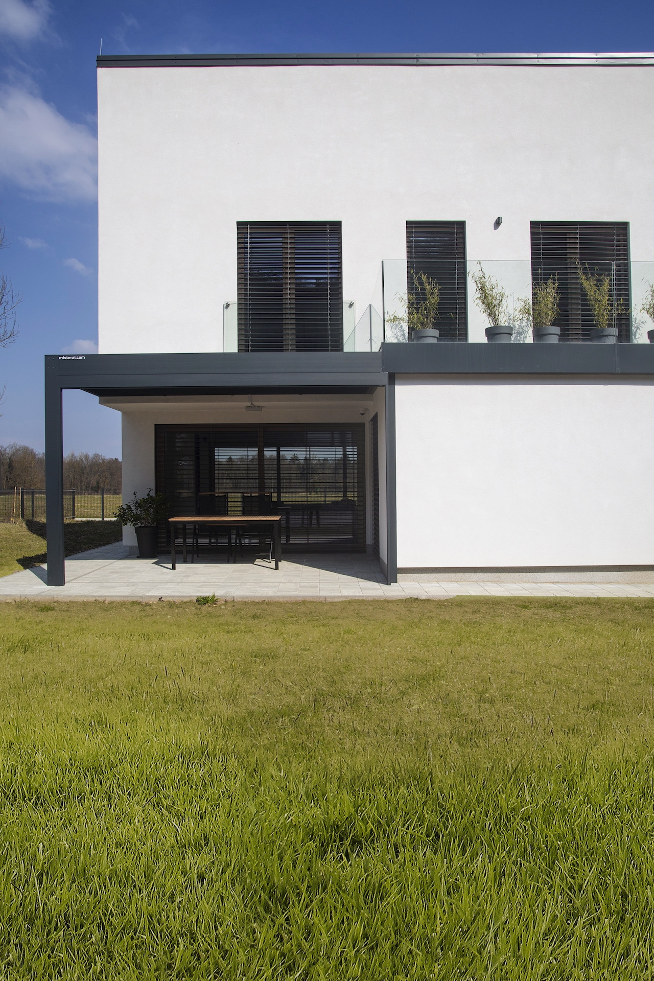 Projekt Lamellen-Pergola IS Medvode