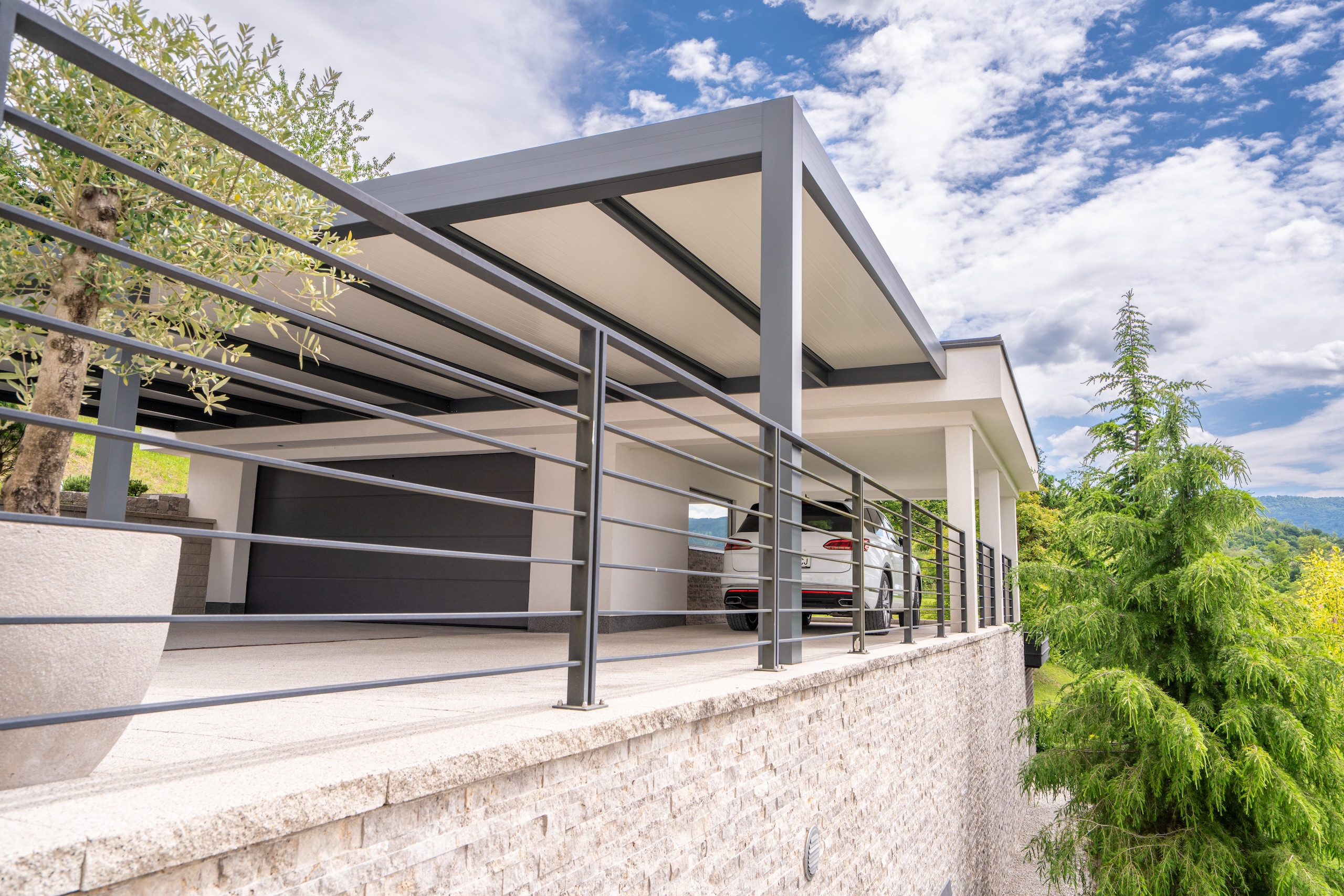 Projekt Lamellen-Pergola JM Trbovlje