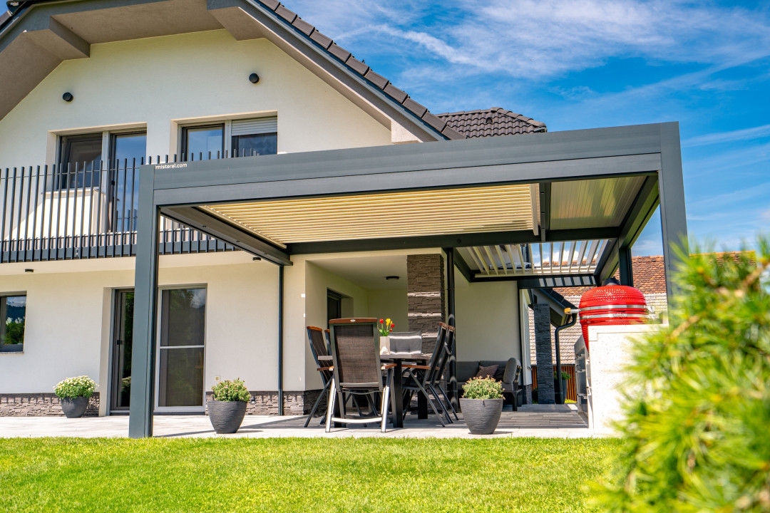 Projekt Lamellen-Pergola KR Šmartno ob Paki