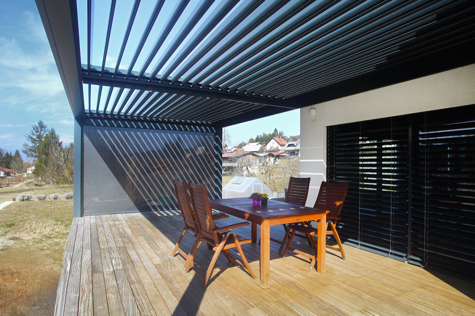 Projekt Lamellen-Pergola KZ Postojna