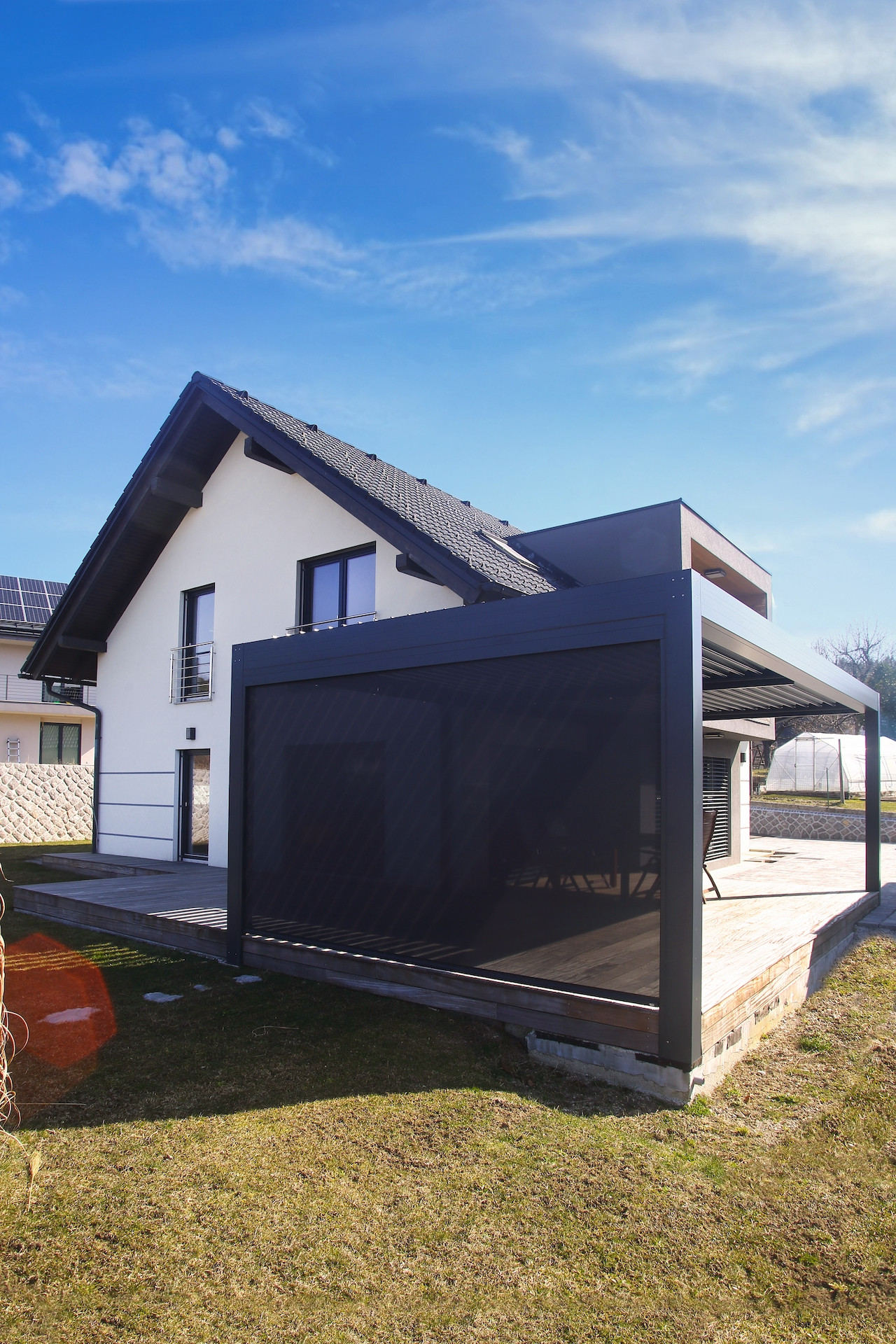 Projekt Lamellen-Pergola KZ Postojna